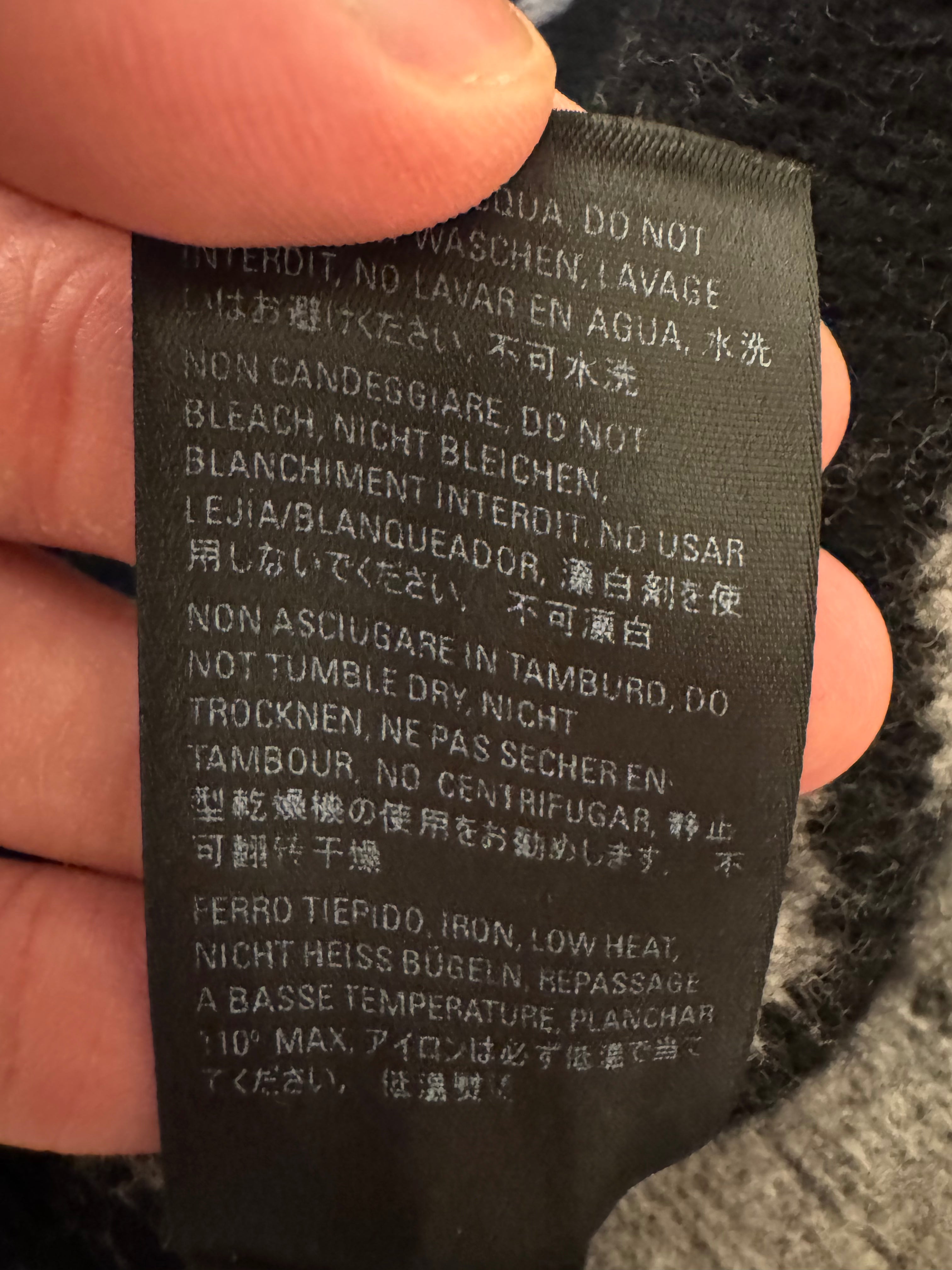 Balenciaga All-Over Monogram Grey Knitwear