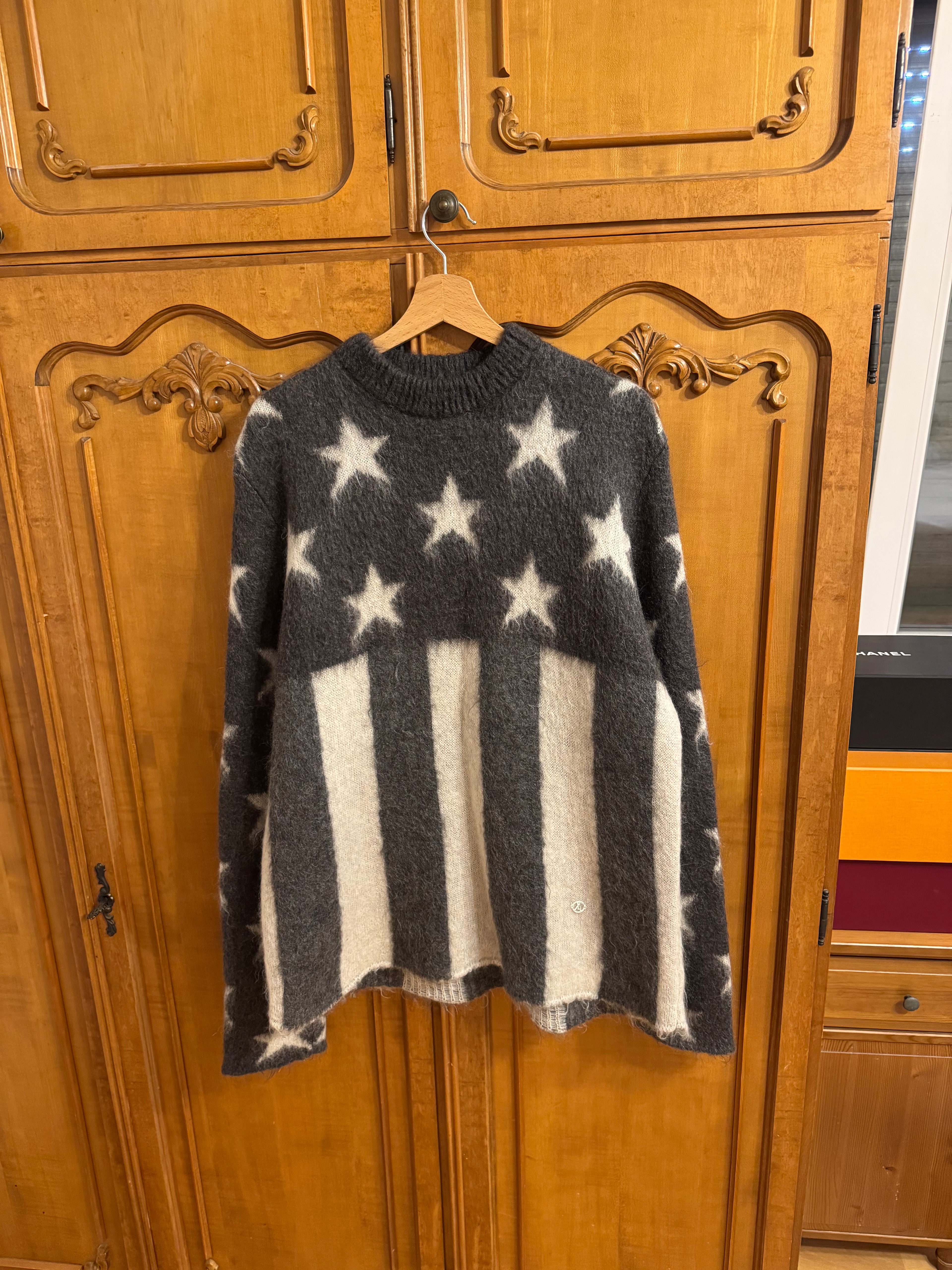 Louis Vuitton American Flag Mohair Sweater