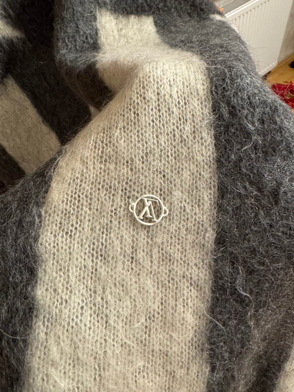Louis Vuitton American Flag Mohair Sweater