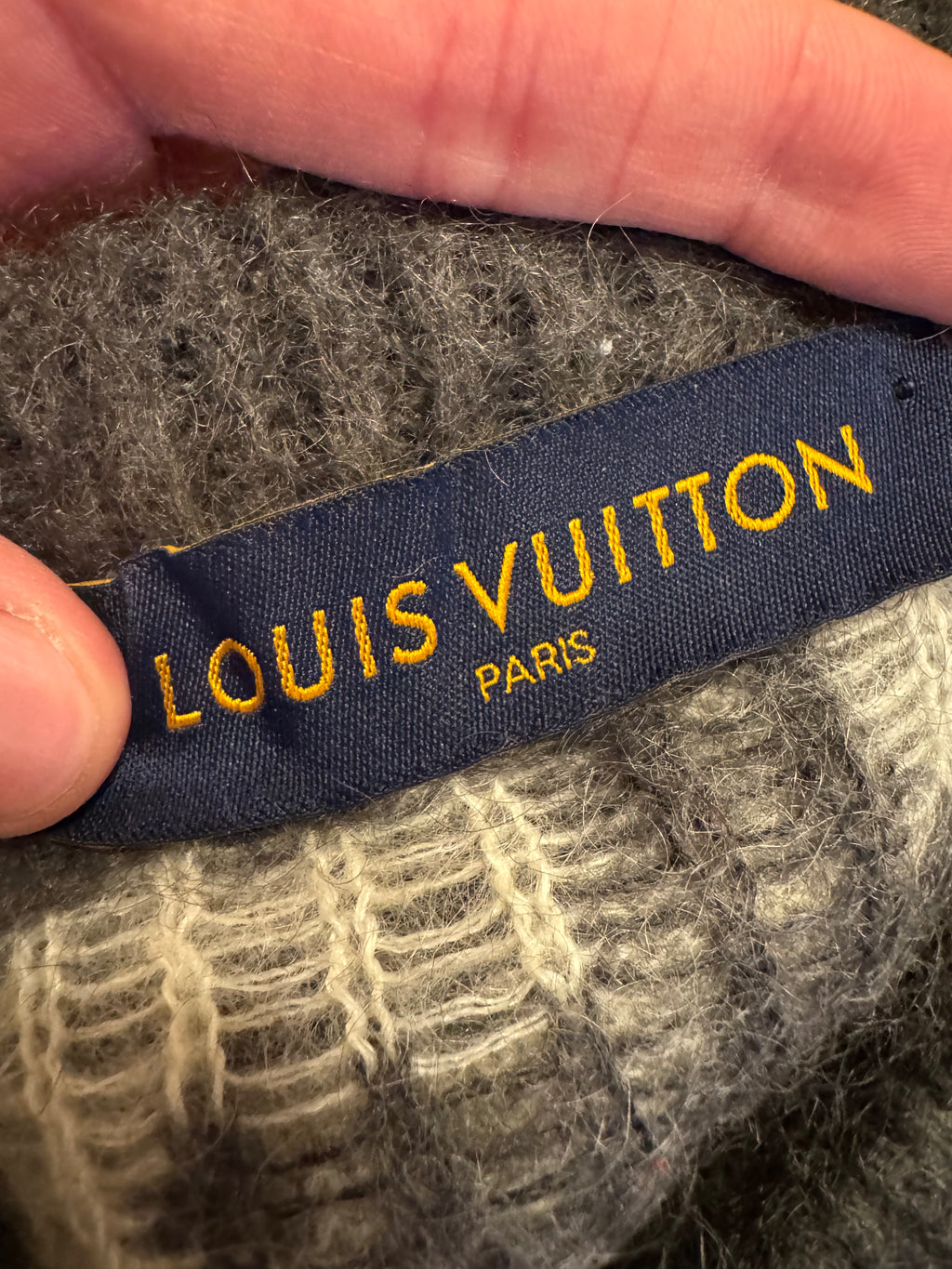 Louis Vuitton American Flag Mohair Sweater