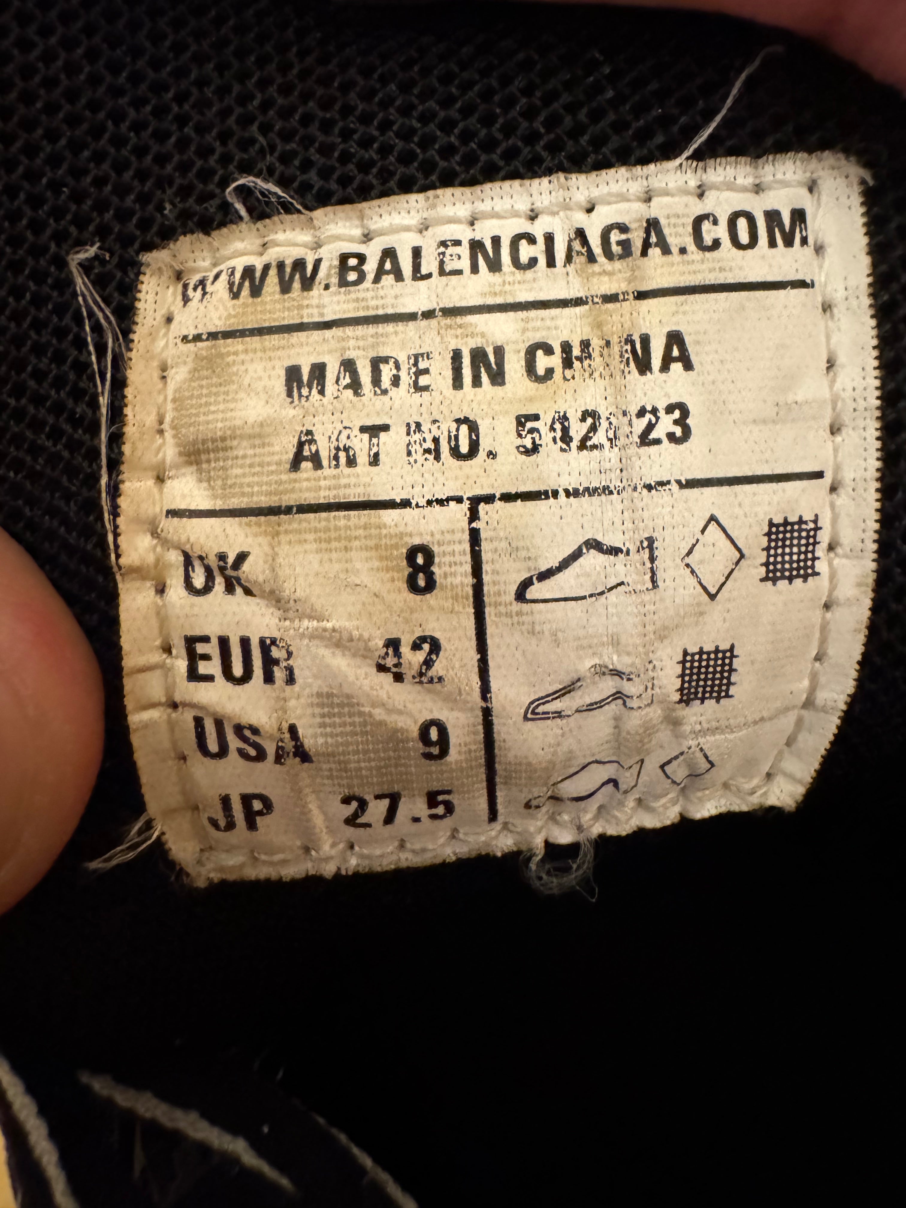 Balenciaga Track Triple Black