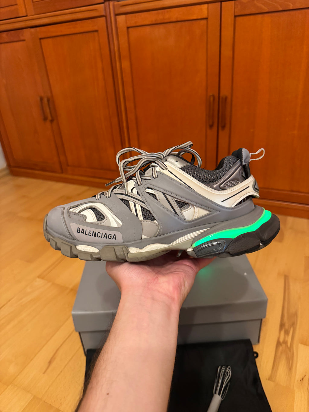 Balenciaga LED Track Grey