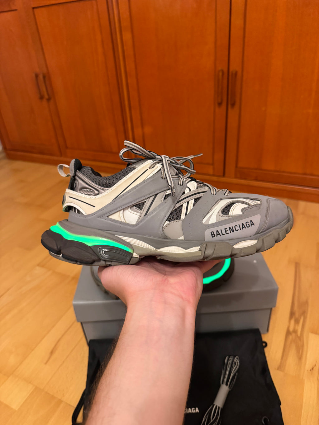 Balenciaga LED Track Grey