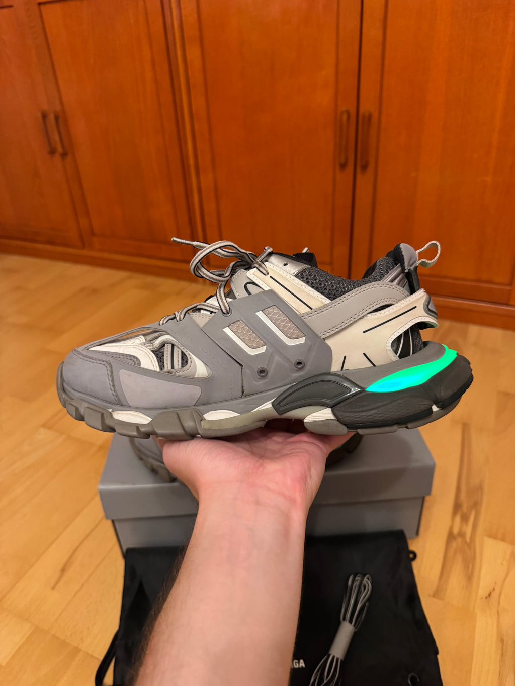 Balenciaga LED Track Grey