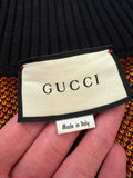 Gucci GG Zip-Up Monogram Wool Knitwear