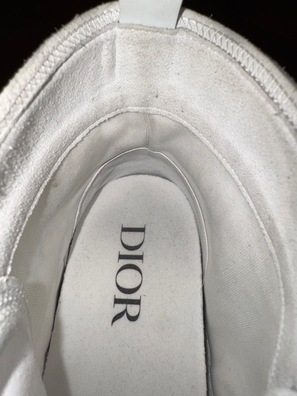 Dior B23 High Grey White Oblique Canvas
