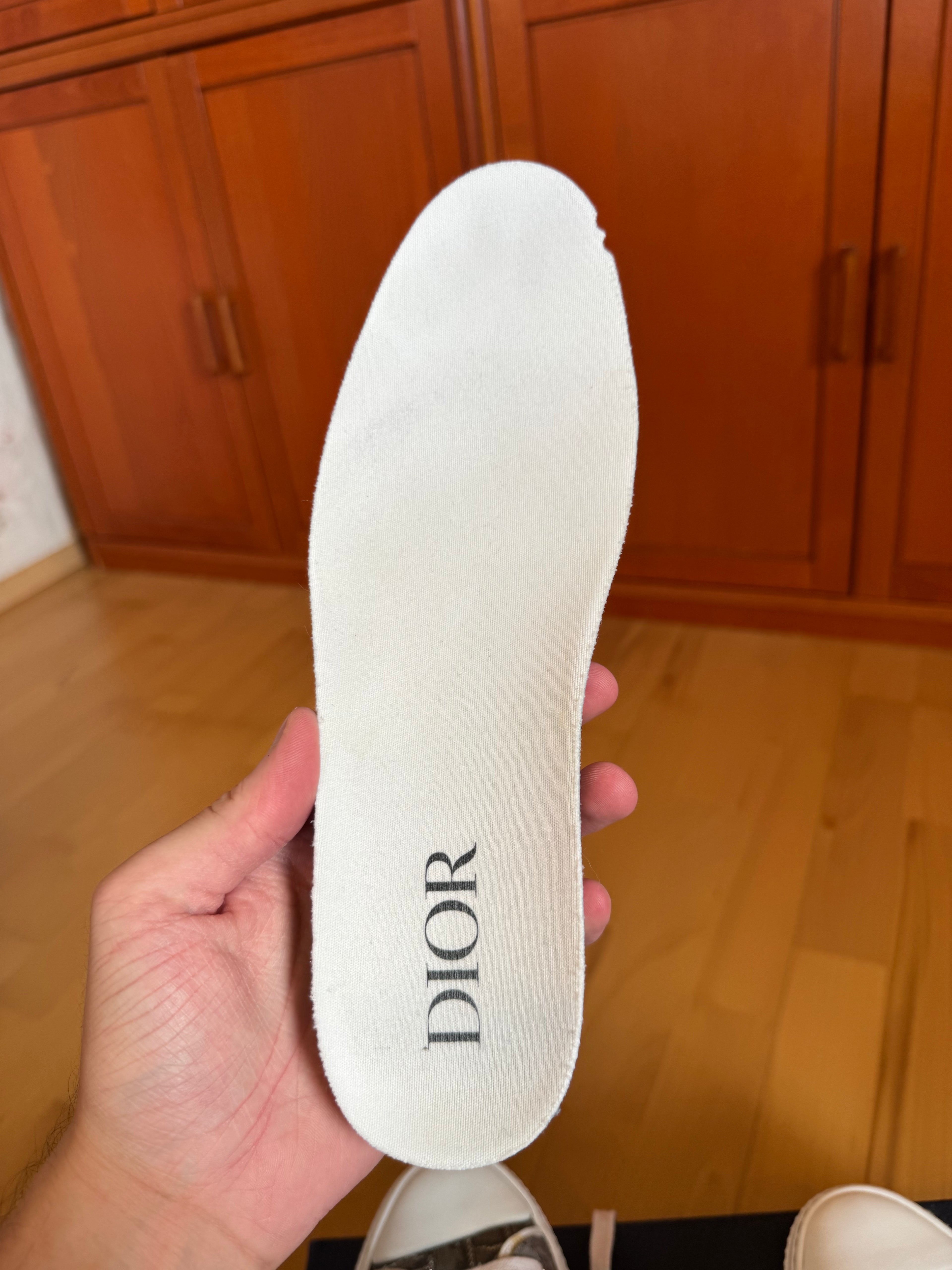 Dior B23 High Grey White Oblique Canvas