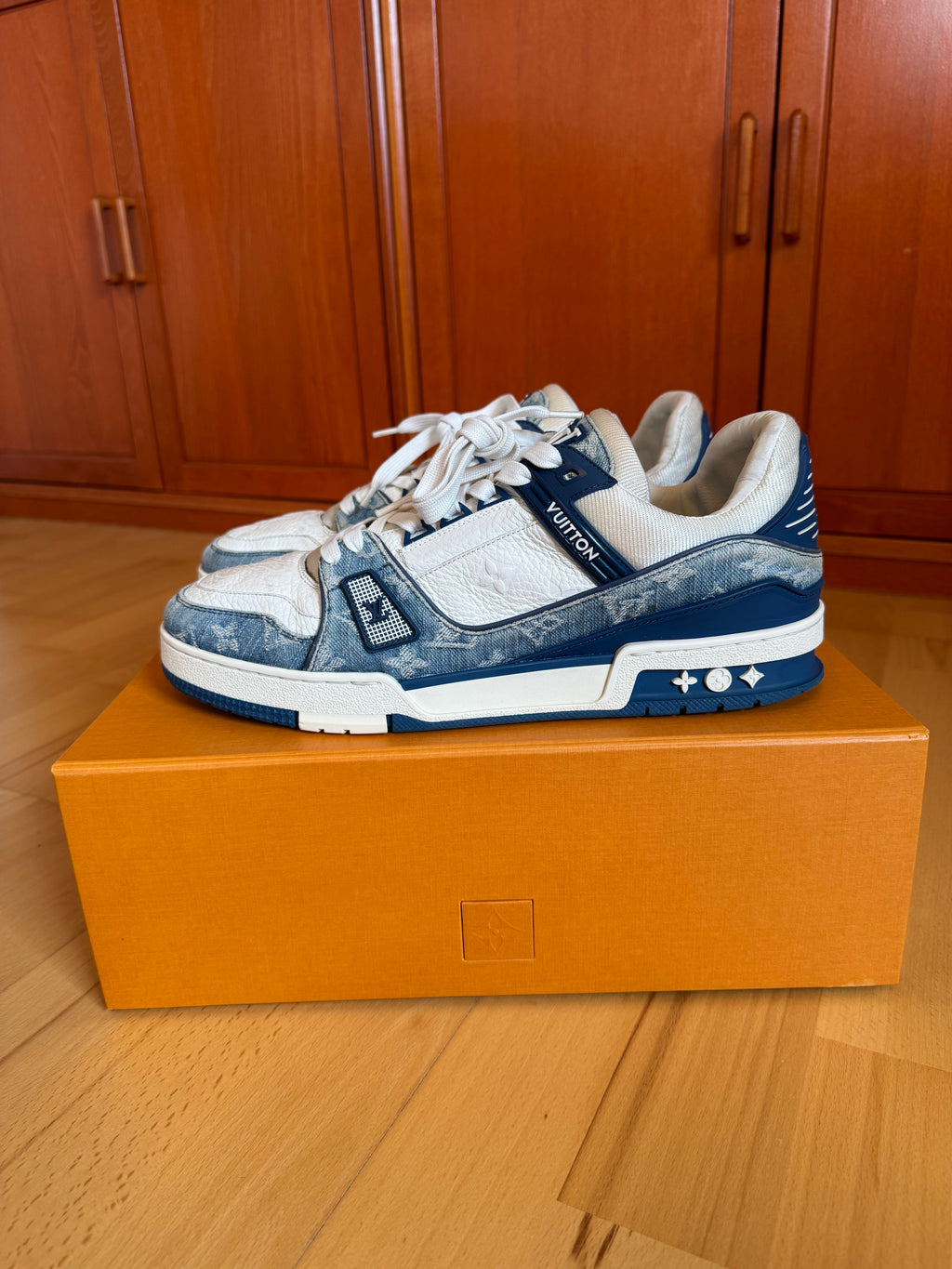 Louis Vuitton LV Trainer Blue Denim