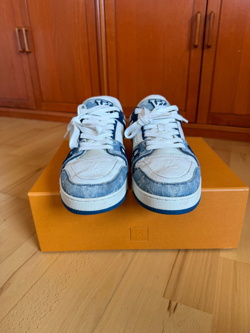 Louis Vuitton LV Trainer Blue Denim