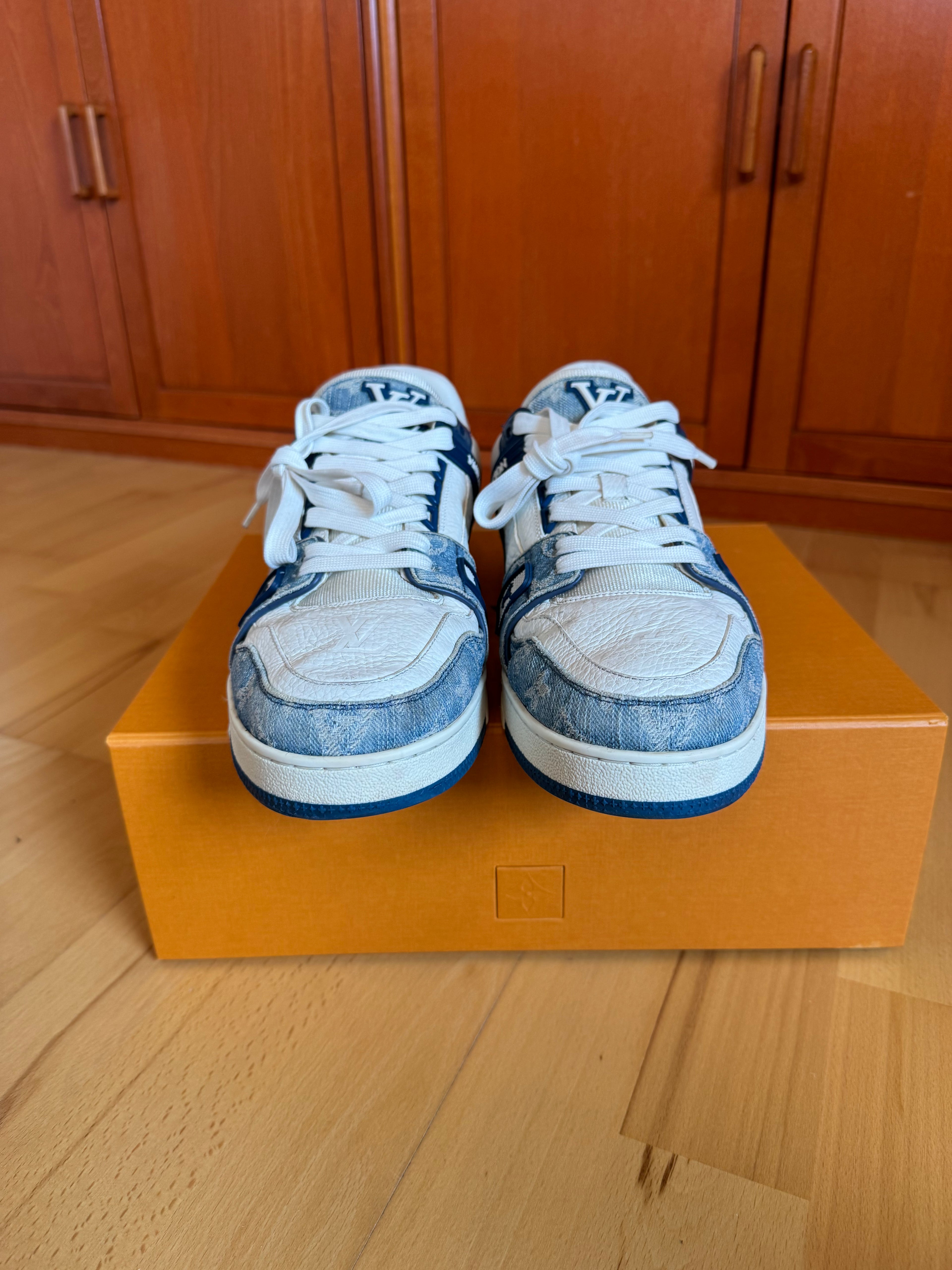 Louis Vuitton LV Trainer Blue Denim