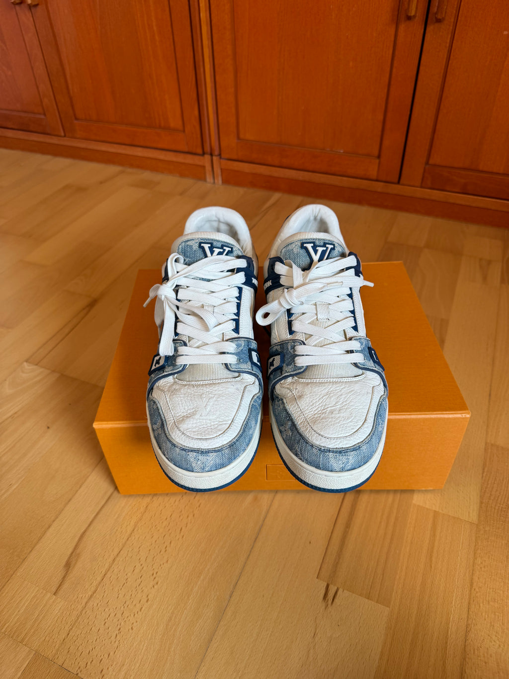 Louis Vuitton LV Trainer Blue Denim