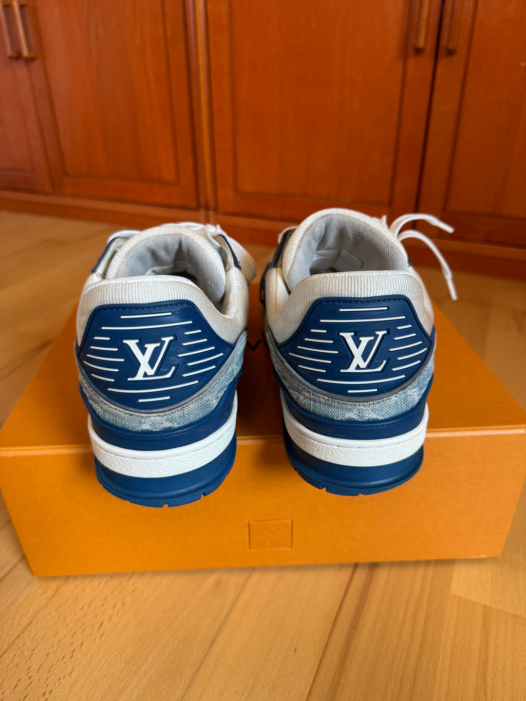 Louis Vuitton LV Trainer Blue Denim