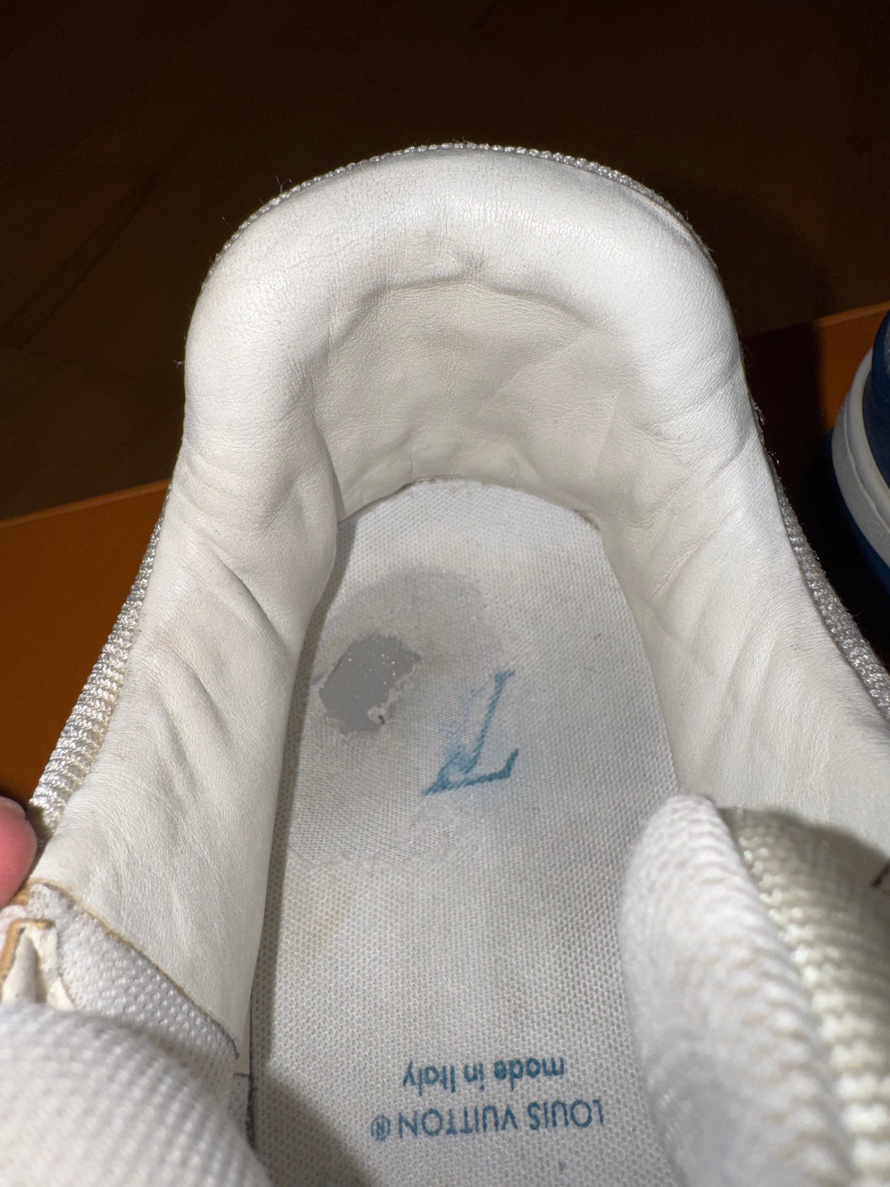 Louis Vuitton LV Trainer Blue Denim