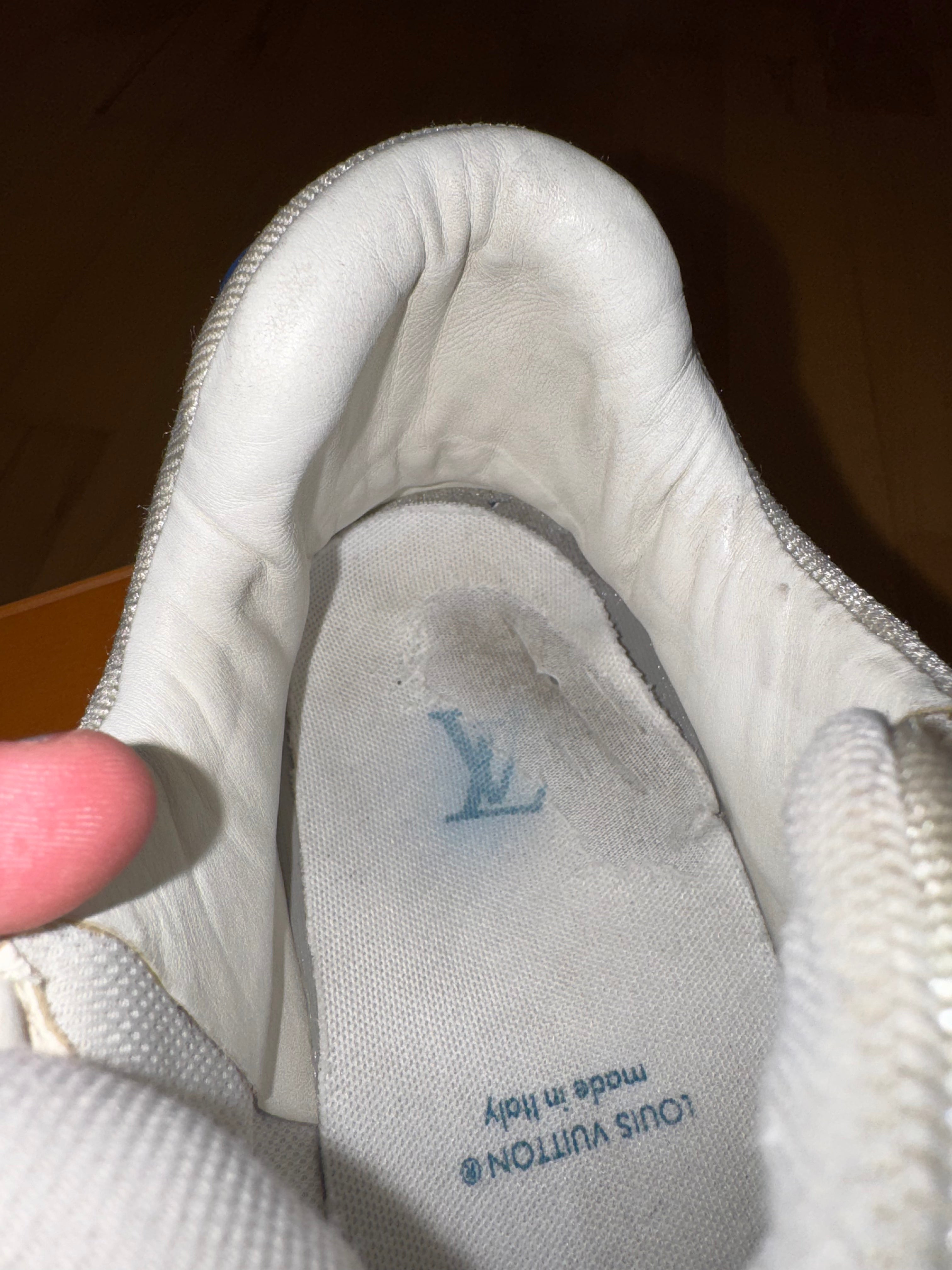 Louis Vuitton LV Trainer Blue Denim