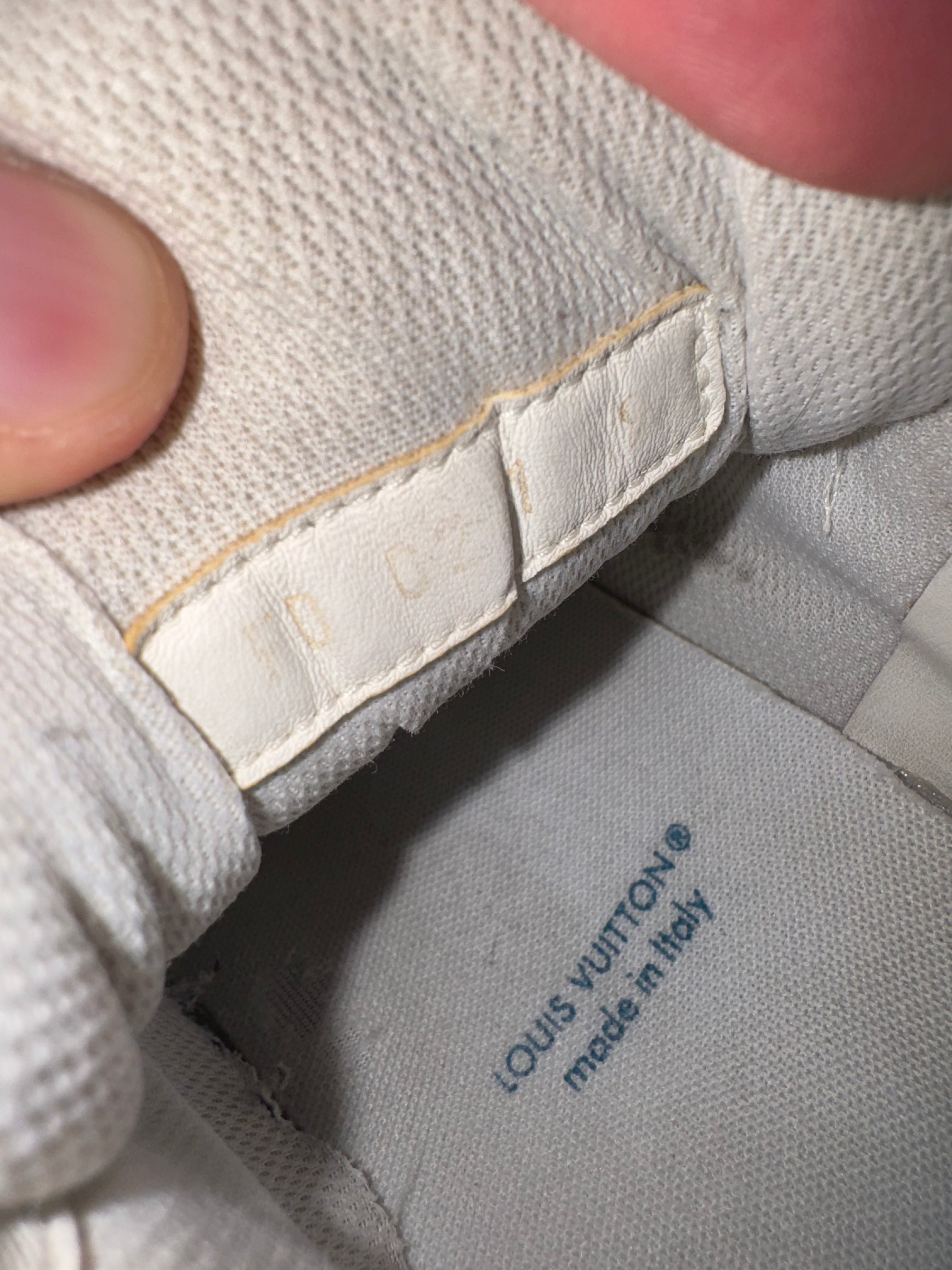 Louis Vuitton LV Trainer Blue Denim