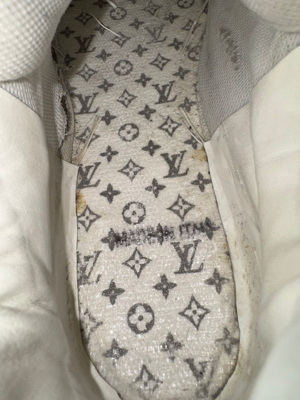 Louis Vuitton LV Trainer Blue Denim