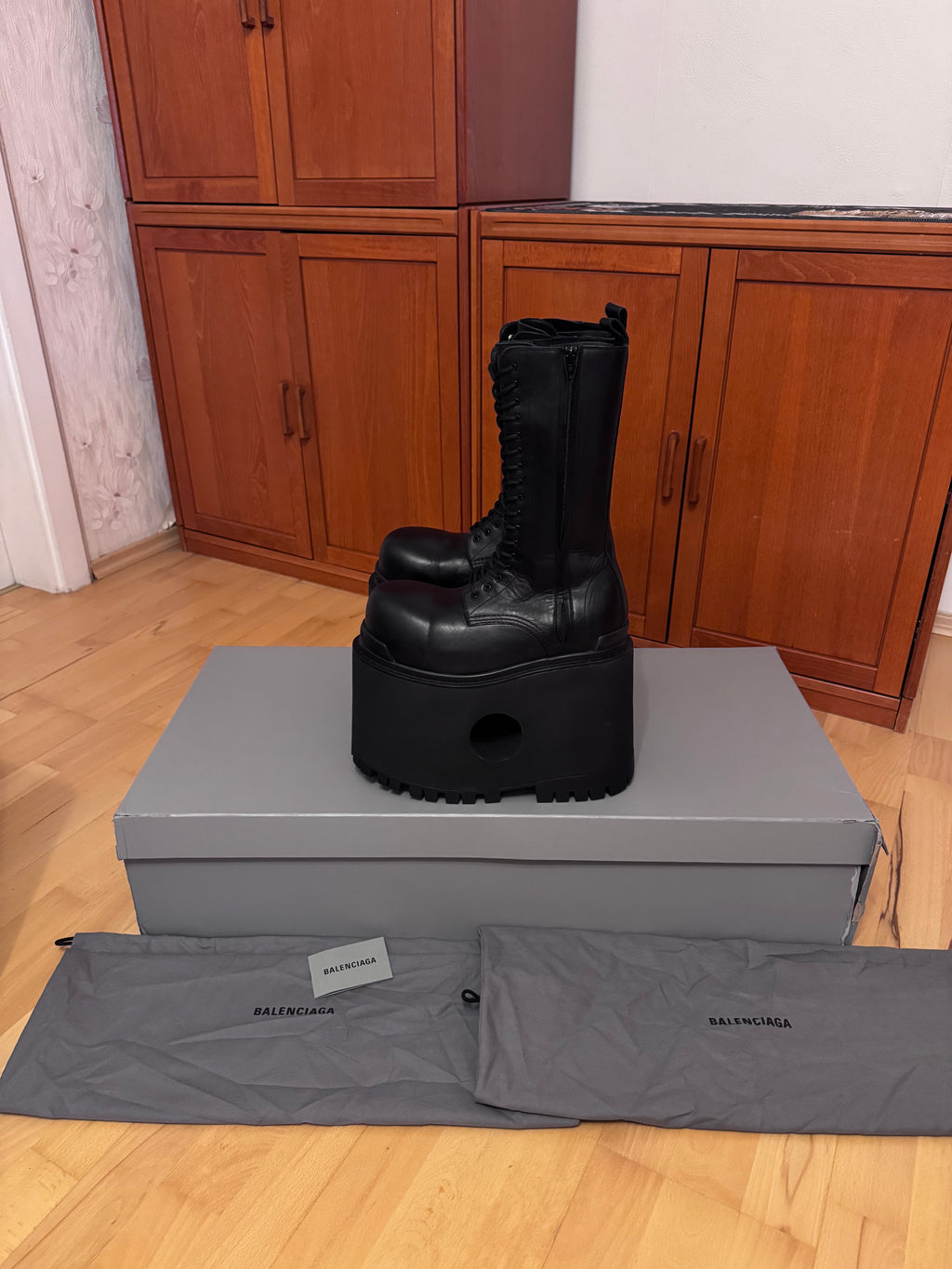 Balenciaga Runway 180 MM Platform Giant Boots