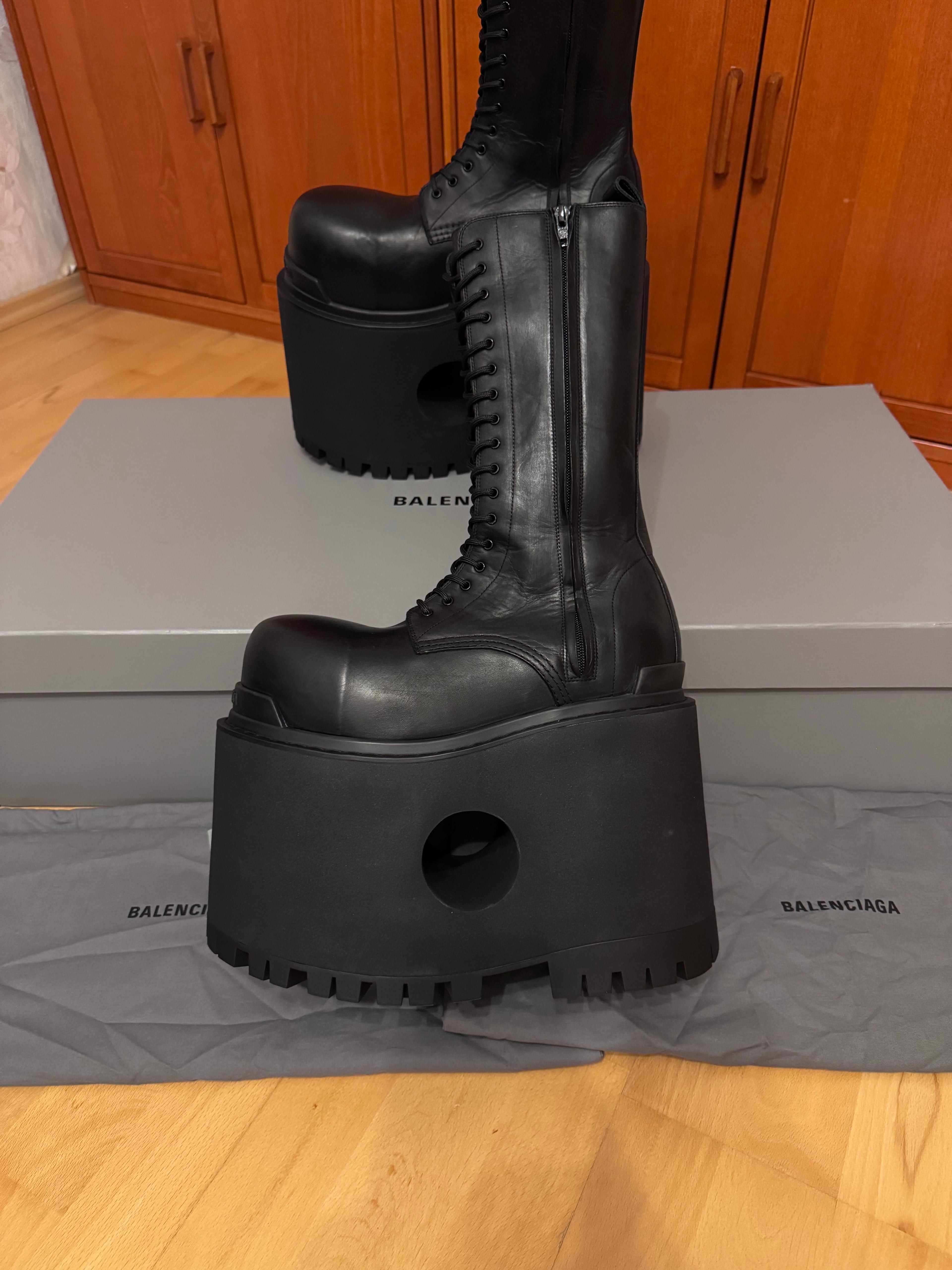 Balenciaga Runway 180 MM Platform Giant Boots
