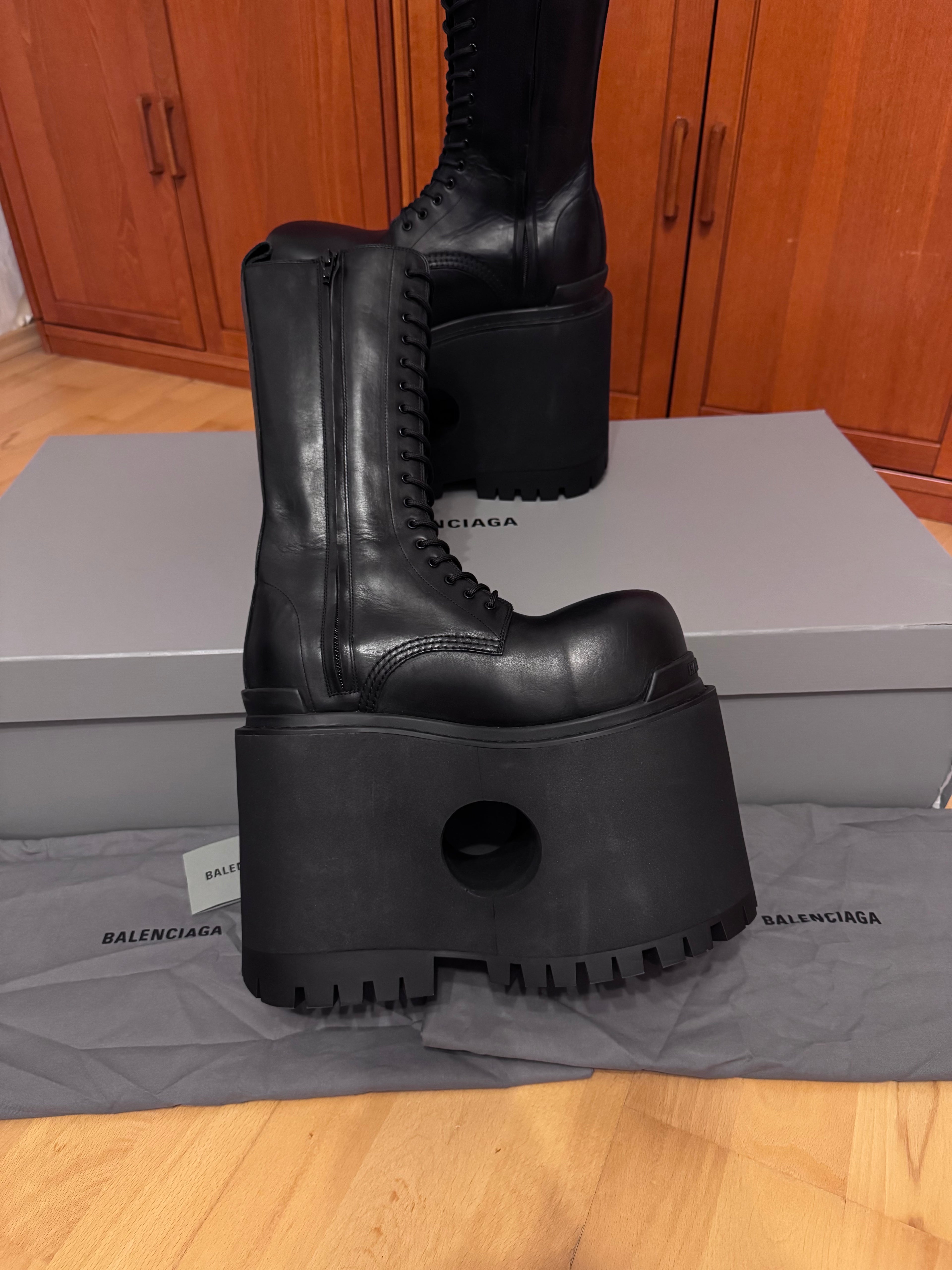 Balenciaga Runway 180 MM Platform Giant Boots