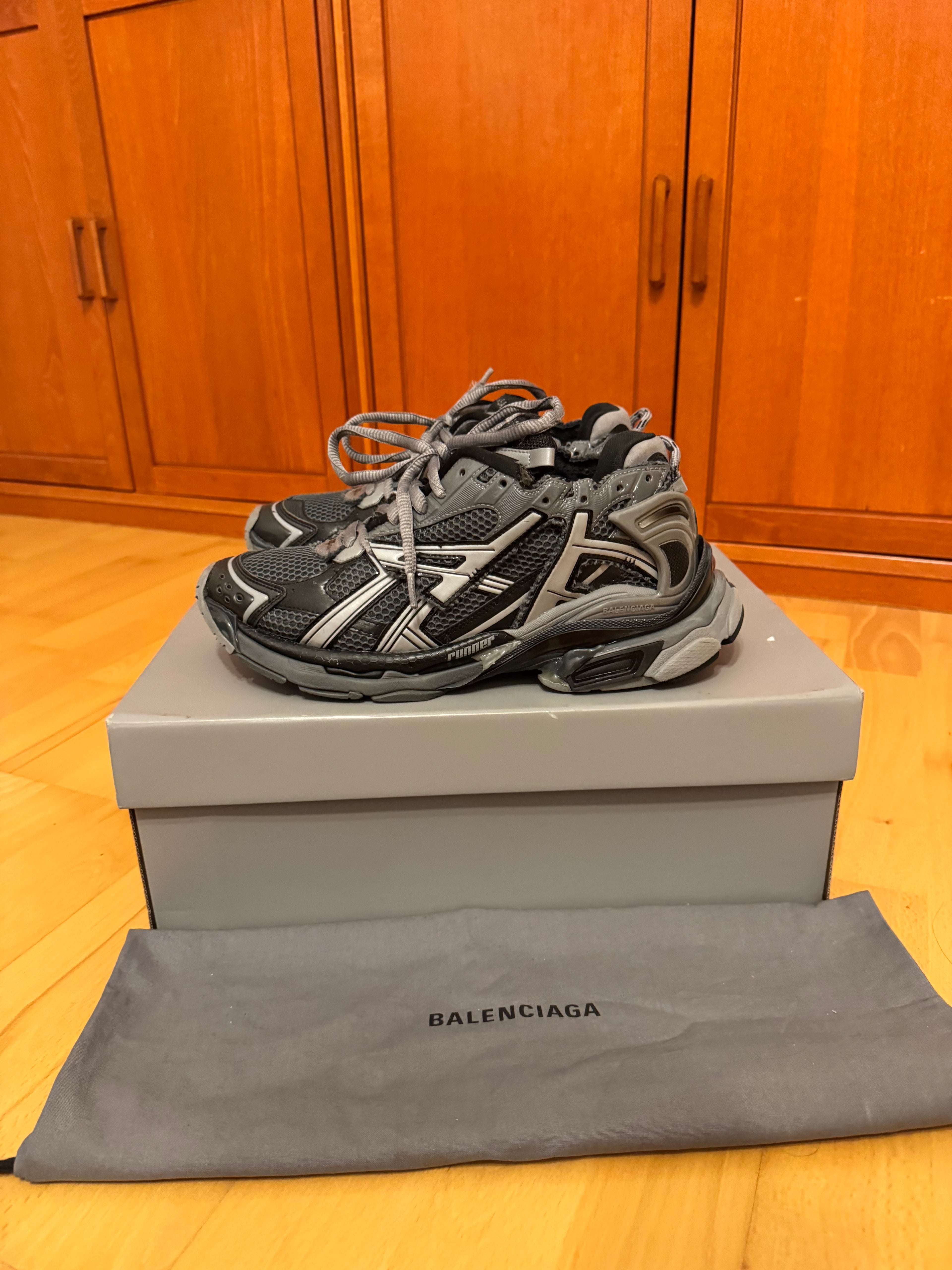 Balenciaga Runner Dark Gray Black