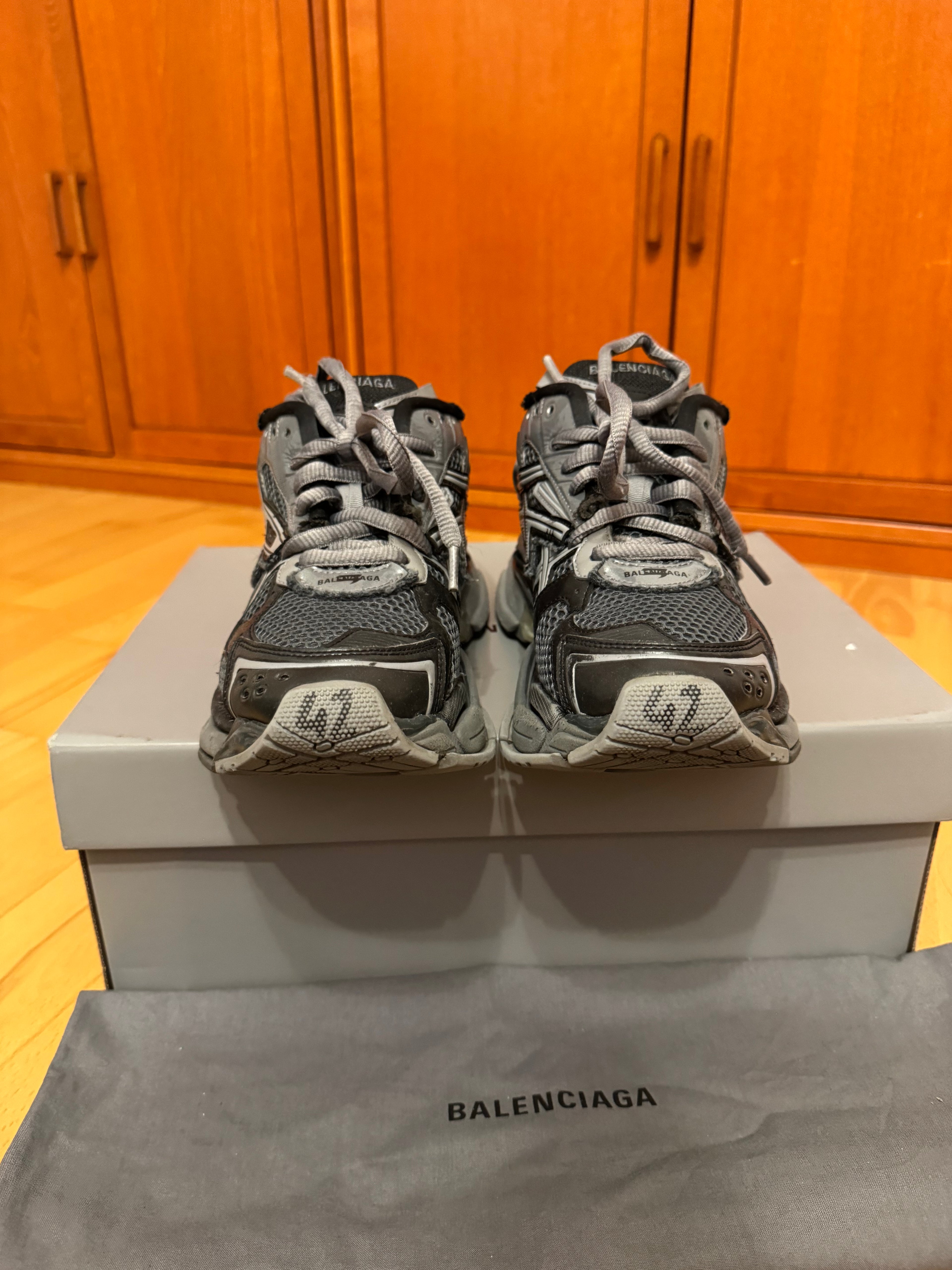Balenciaga Runner Dark Gray Black
