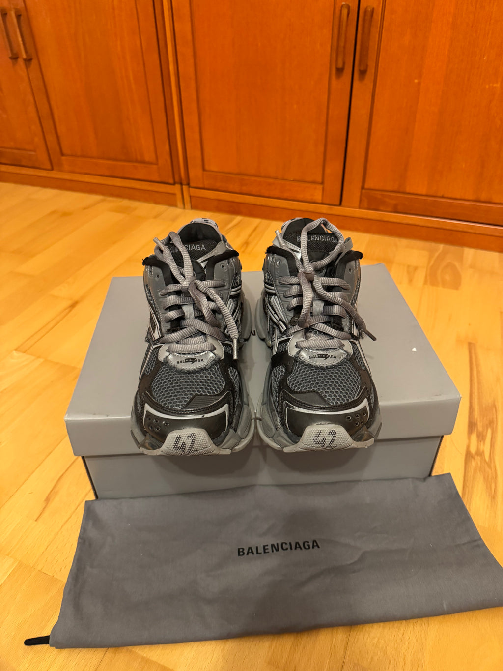 Balenciaga Runner Dark Gray Black