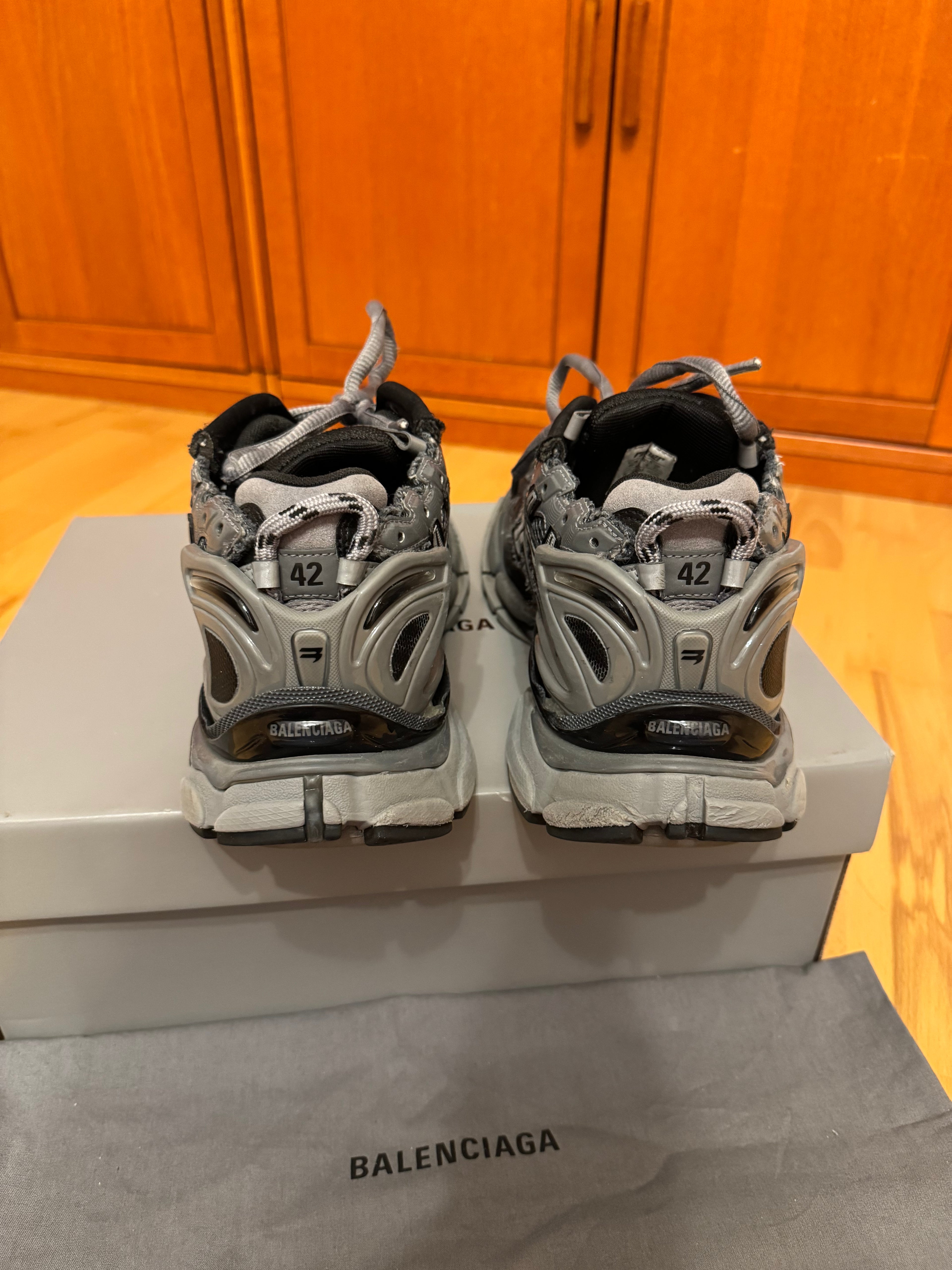 Balenciaga Runner Dark Gray Black