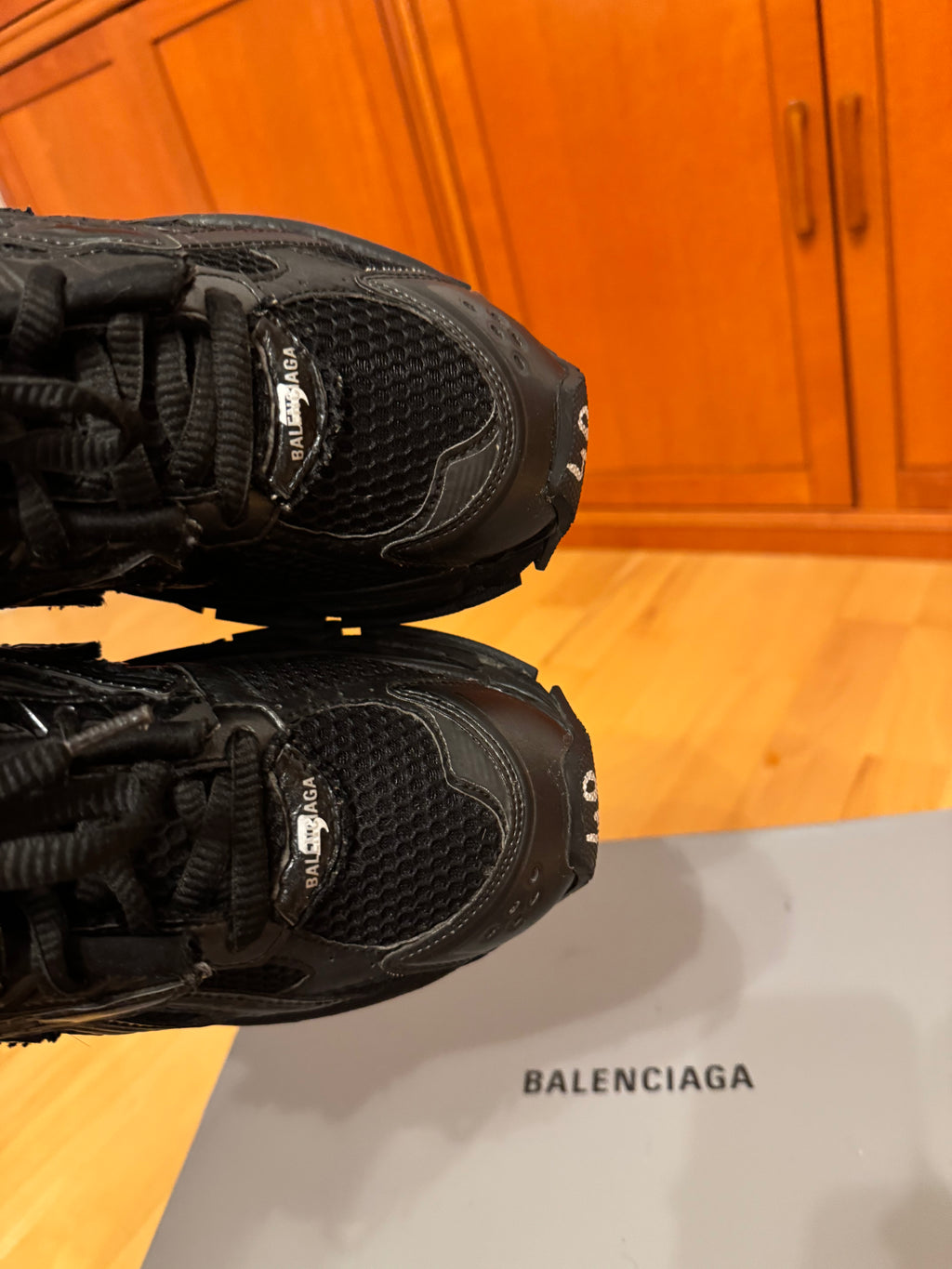 Balenciaga Runner Triple Black Made In Italy