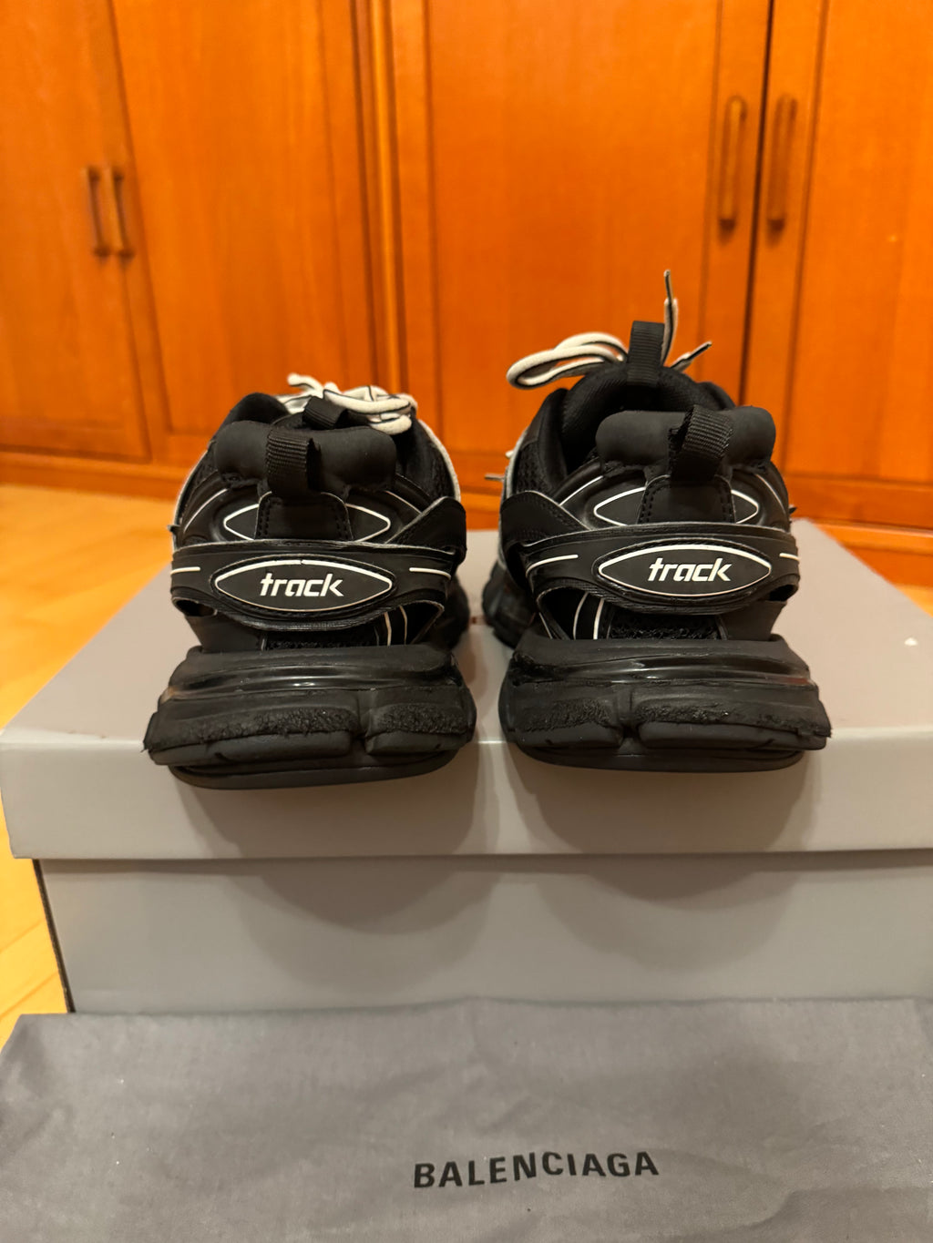 Balenciaga Track Black White