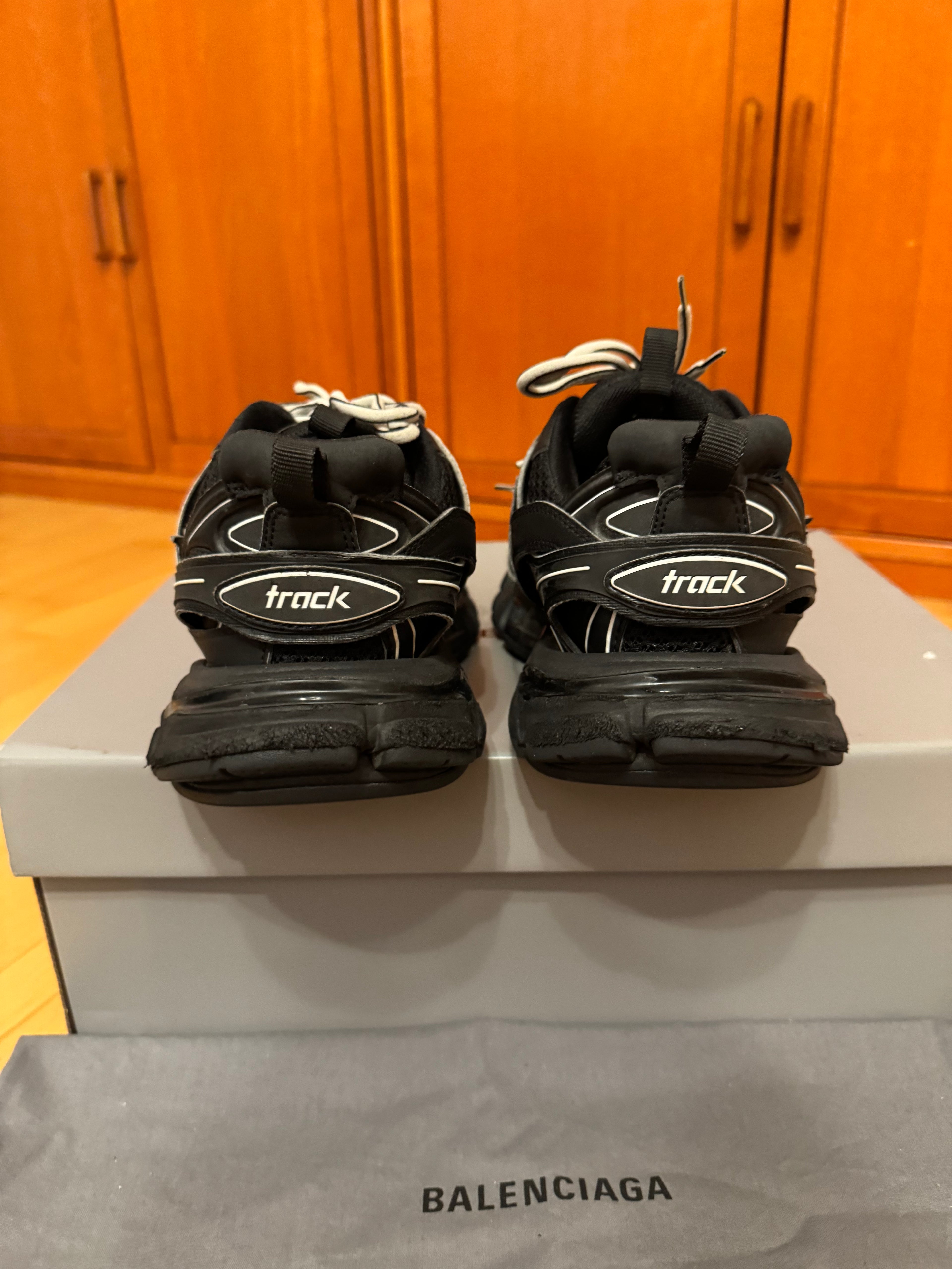 Balenciaga Track Black White