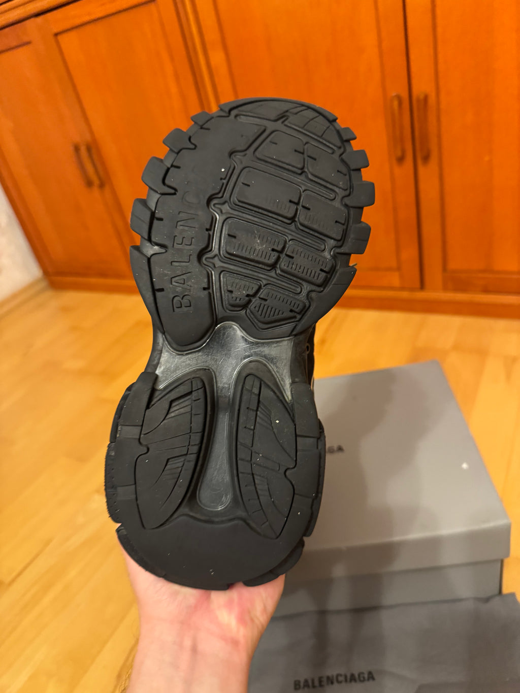 Balenciaga Track Black White