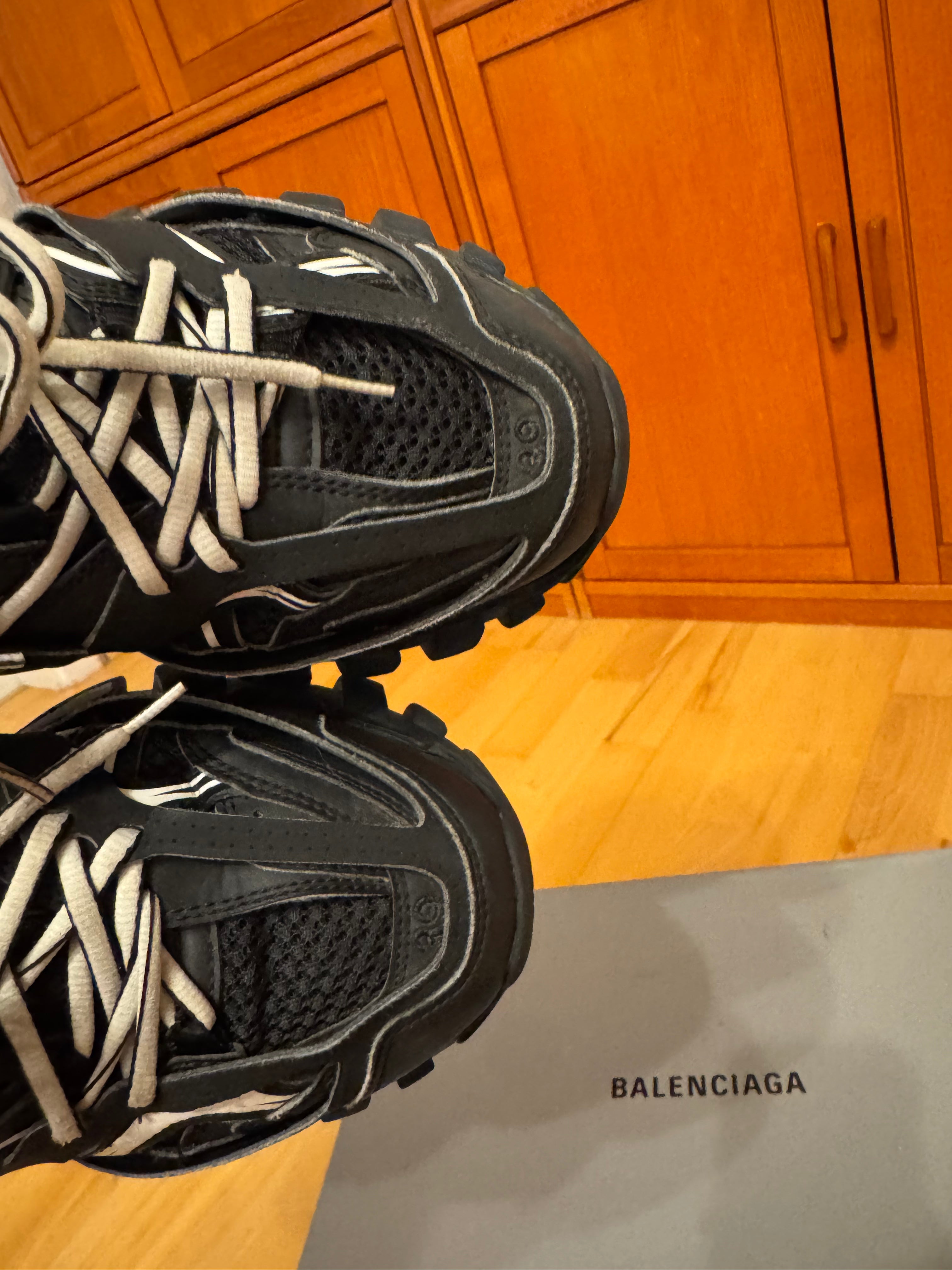 Balenciaga Track Black White
