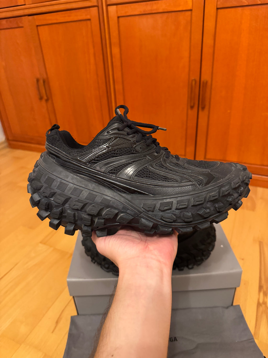 Balenciaga Defender Triple Black