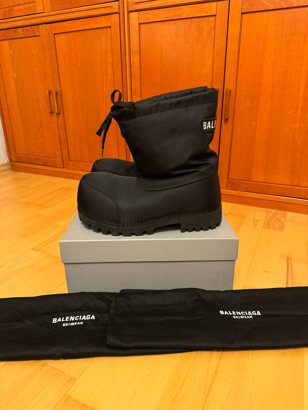 Balenciaga Alaska Boots Triple Black