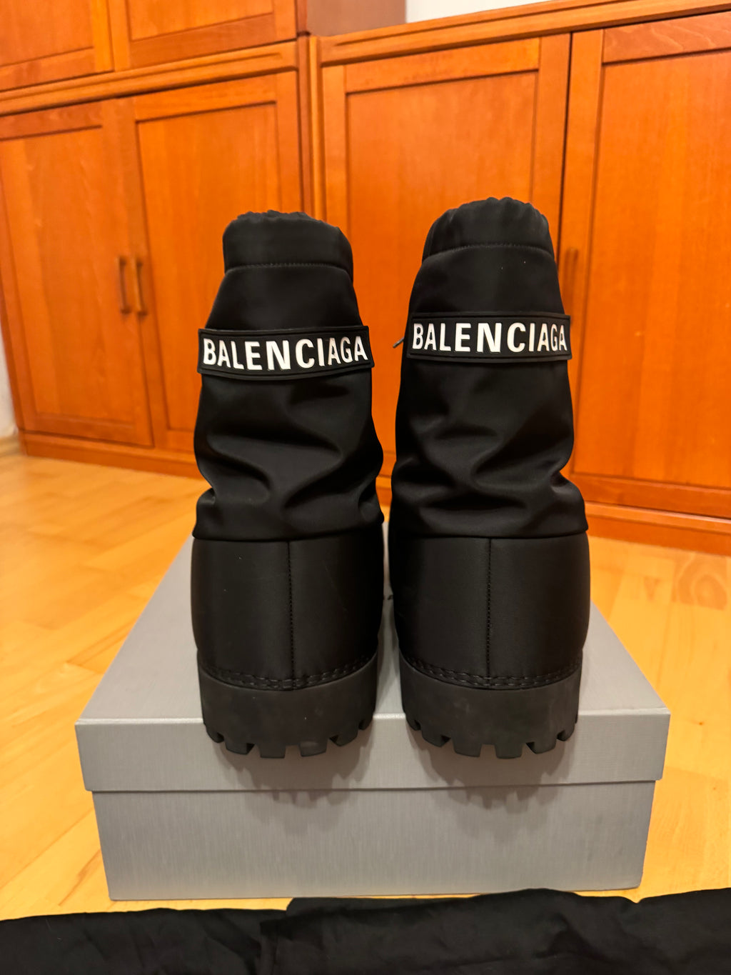 Balenciaga Alaska Boots Triple Black