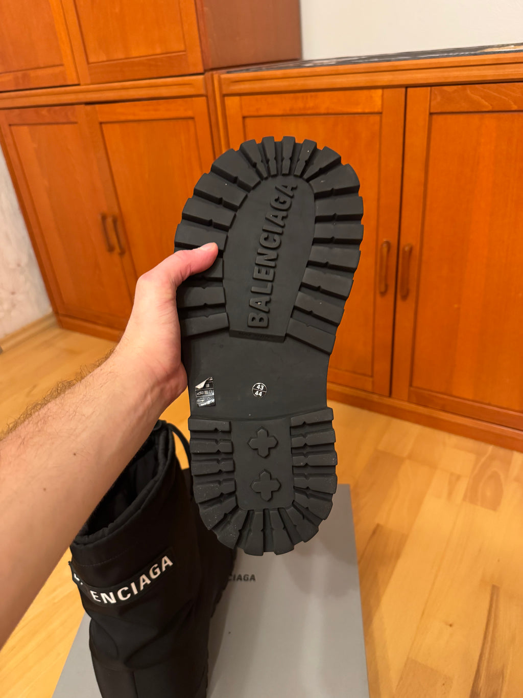 Balenciaga Alaska Boots Triple Black