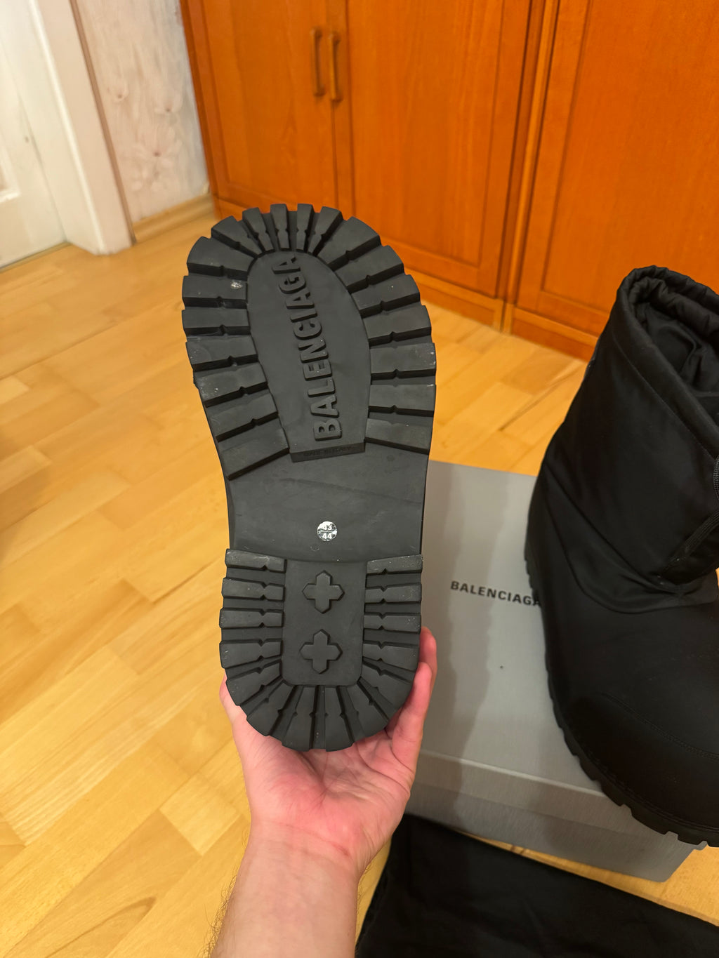 Balenciaga Alaska Boots Triple Black