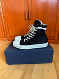Rick Owens DRKSHDW High Black White Canvas