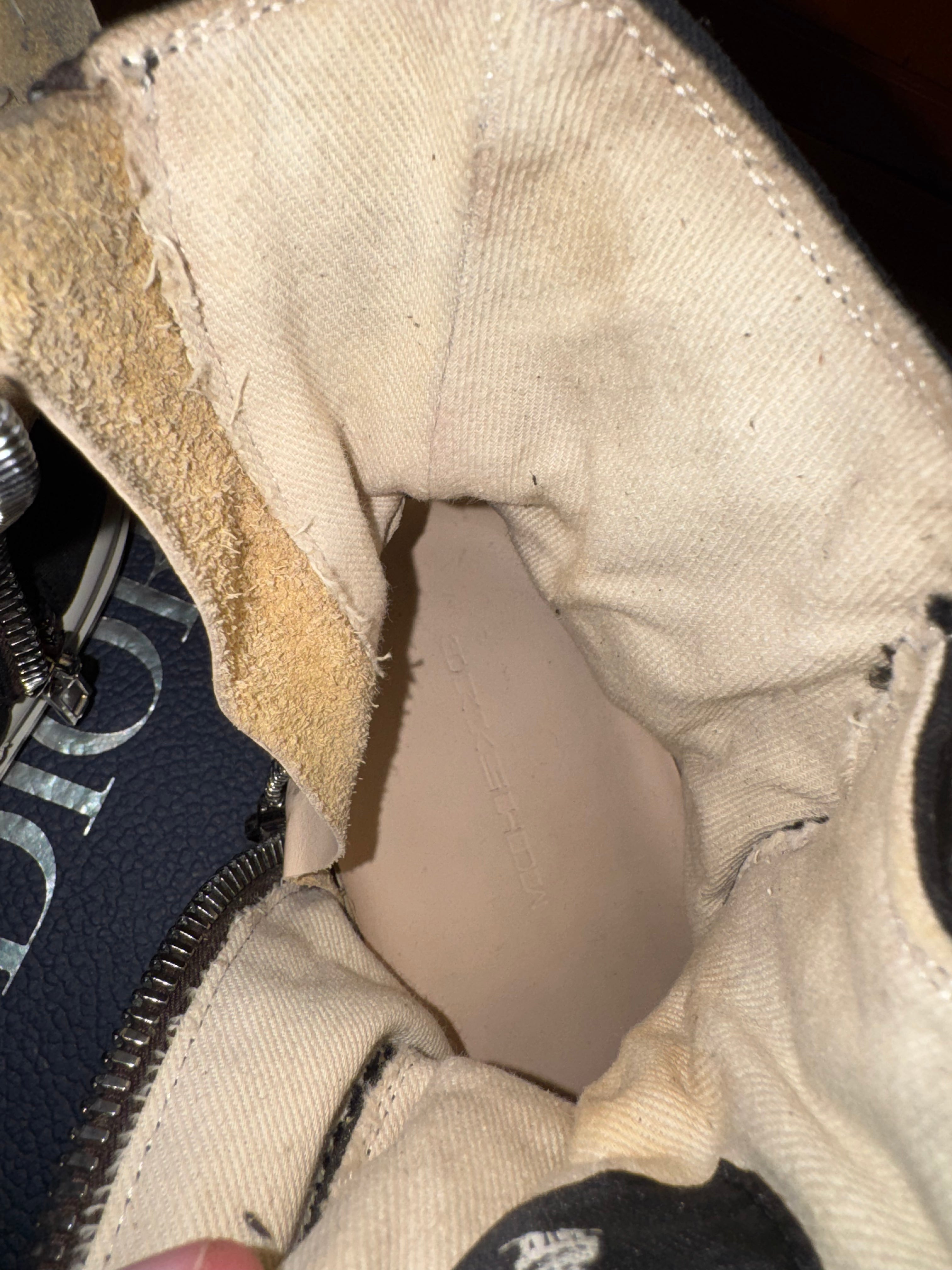 Rick Owens DRKSHDW High Black White Canvas