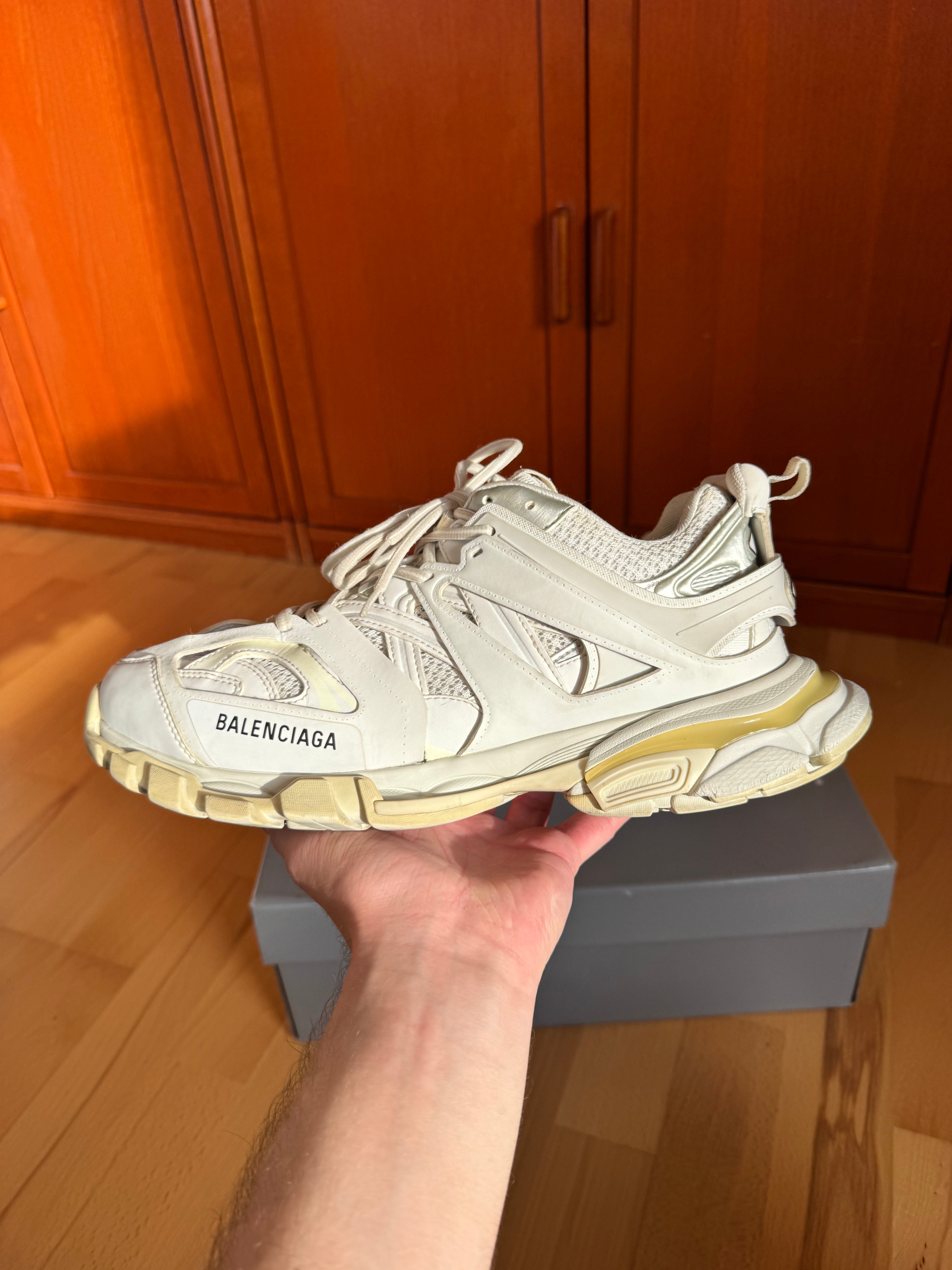 Balenciaga Track Triple White
