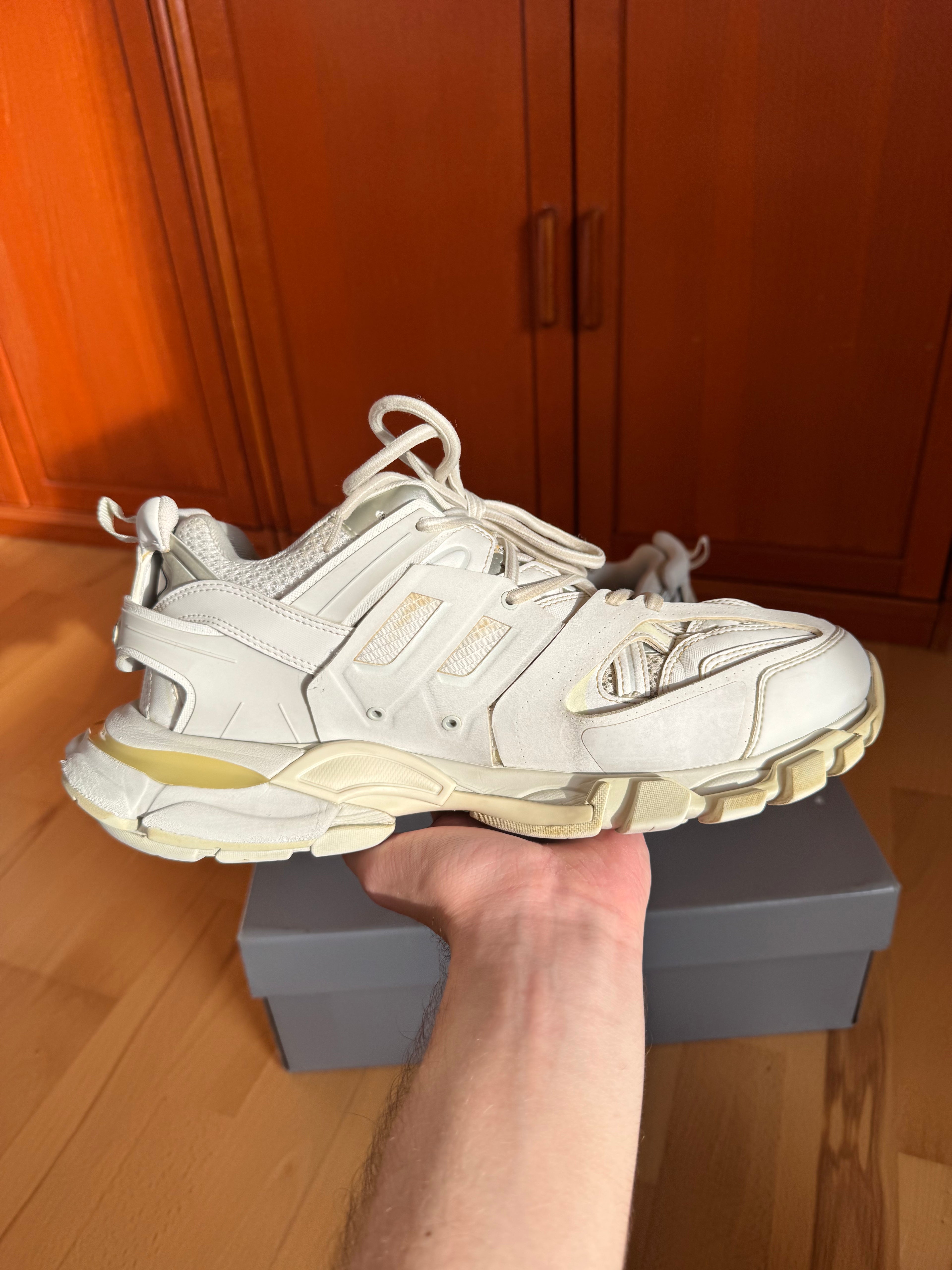 Balenciaga Track Triple White
