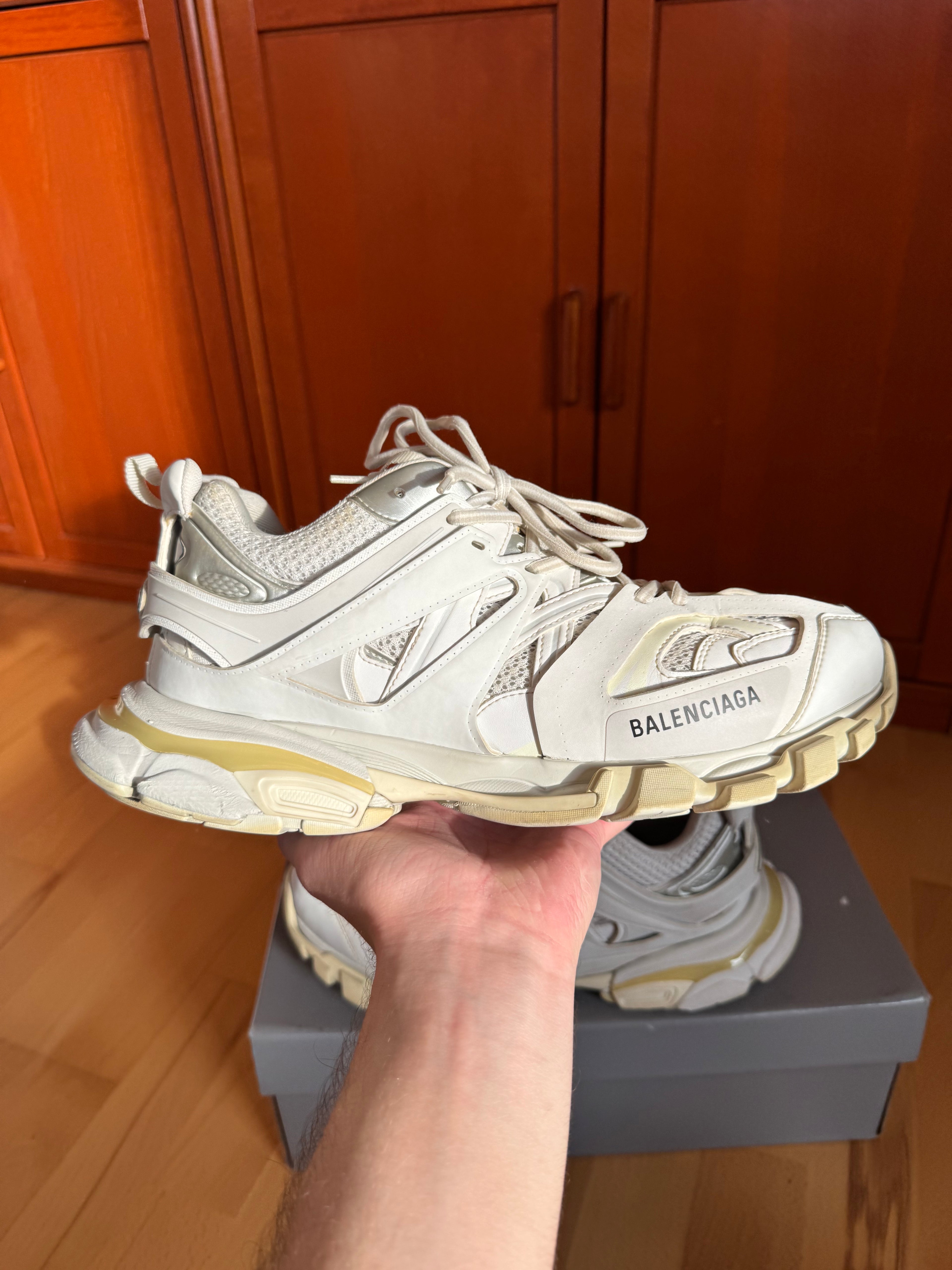 Balenciaga Track Triple White