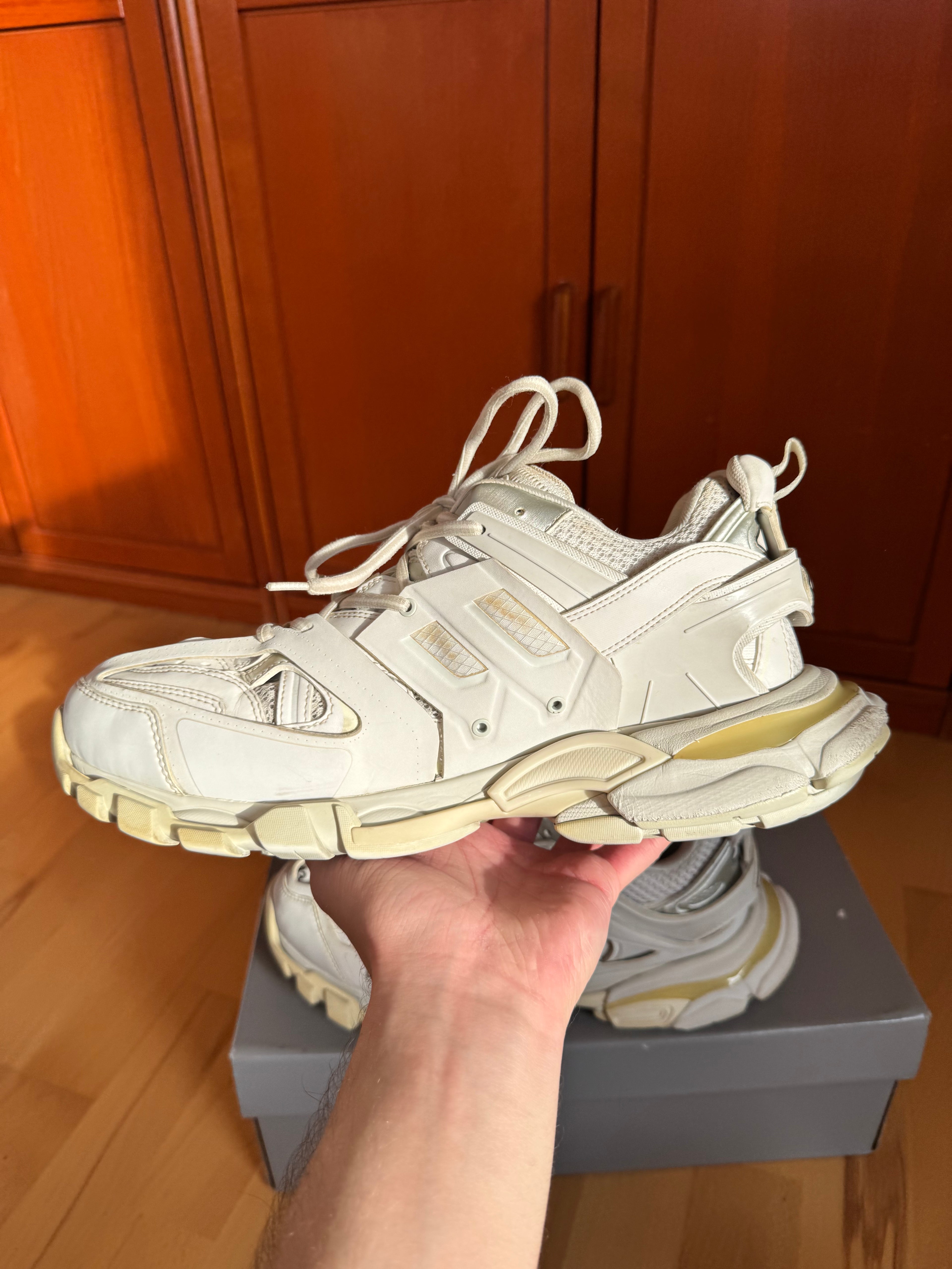 Balenciaga Track Triple White