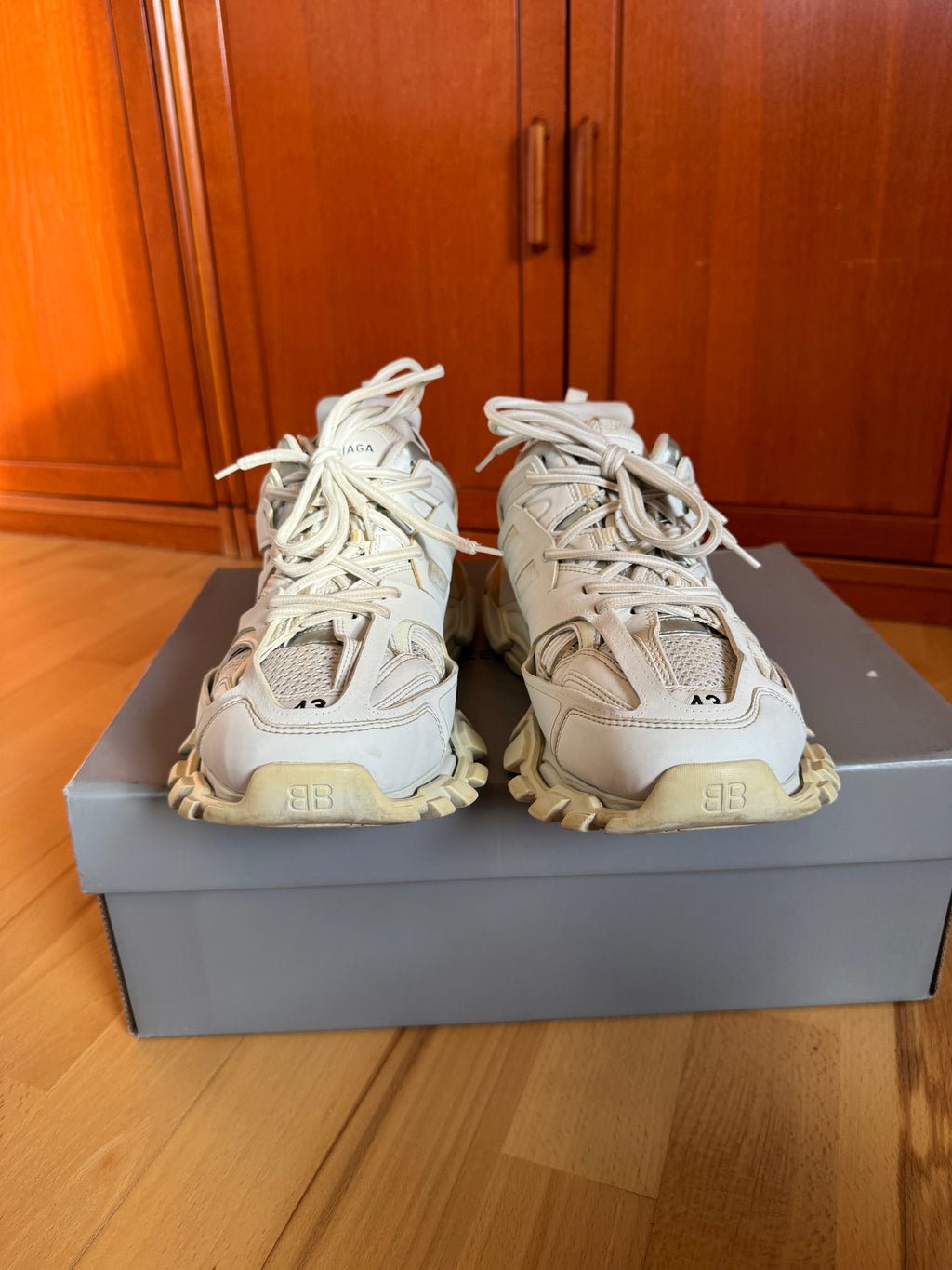 Balenciaga Track Triple White