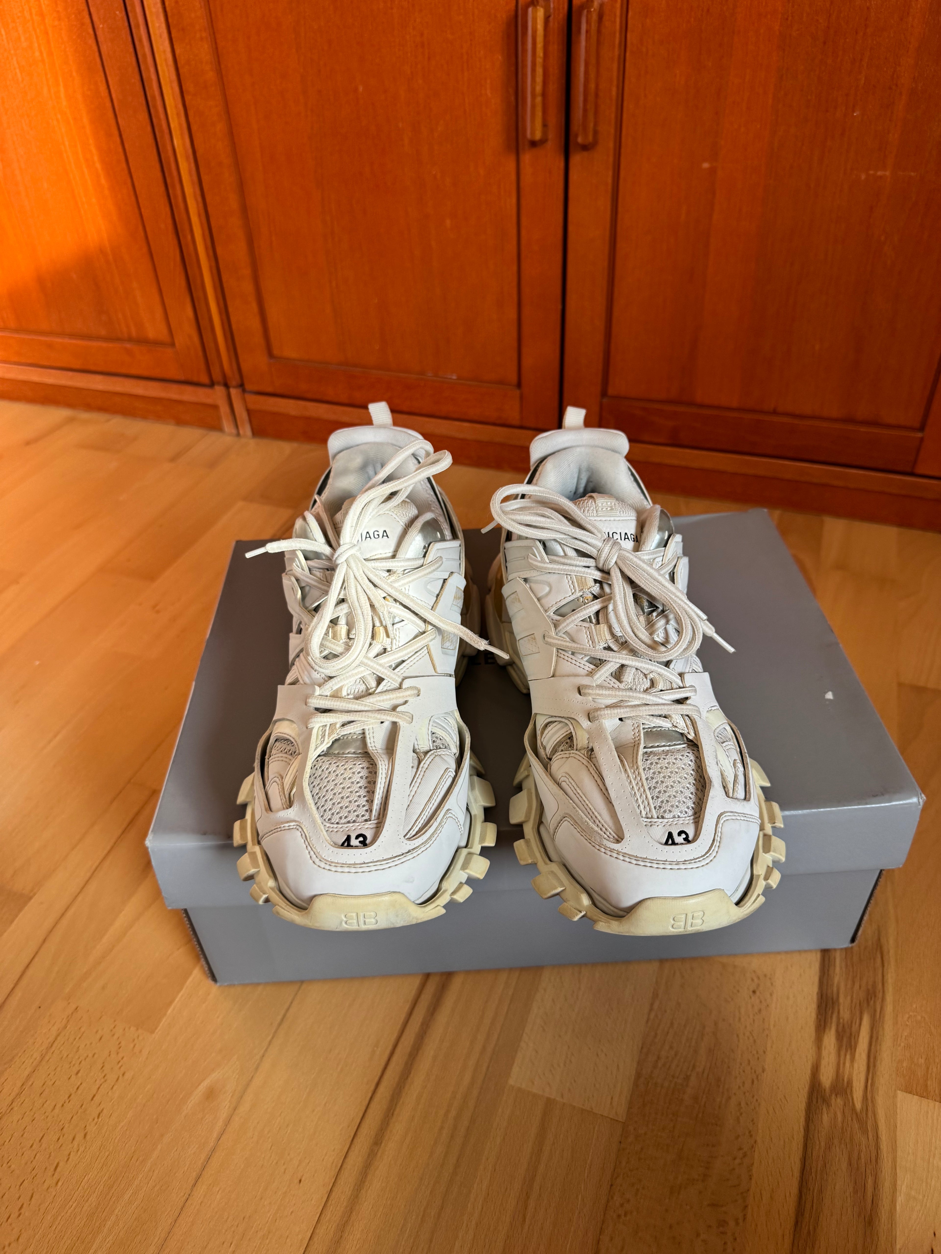 Balenciaga Track Triple White