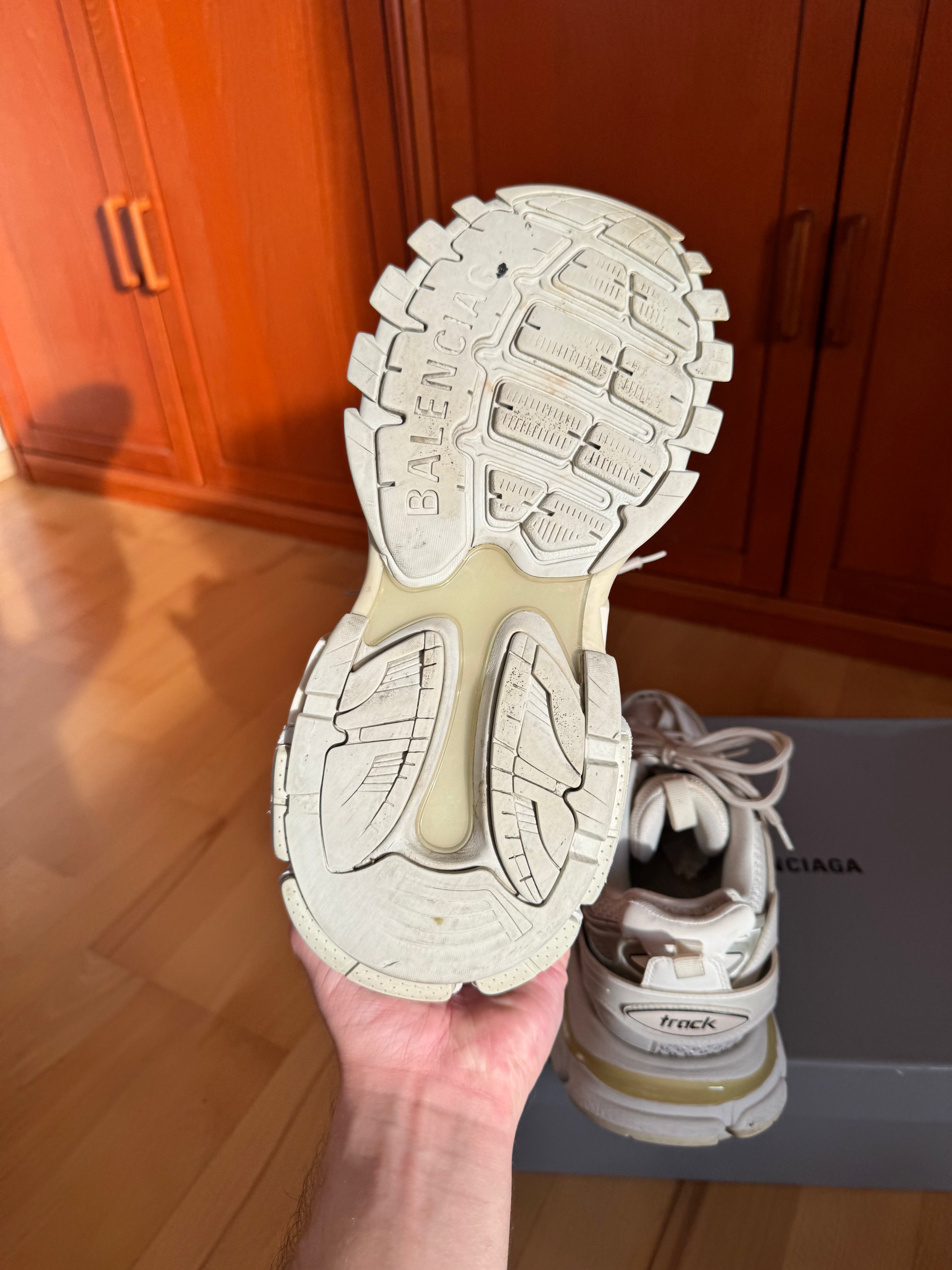 Balenciaga Track Triple White