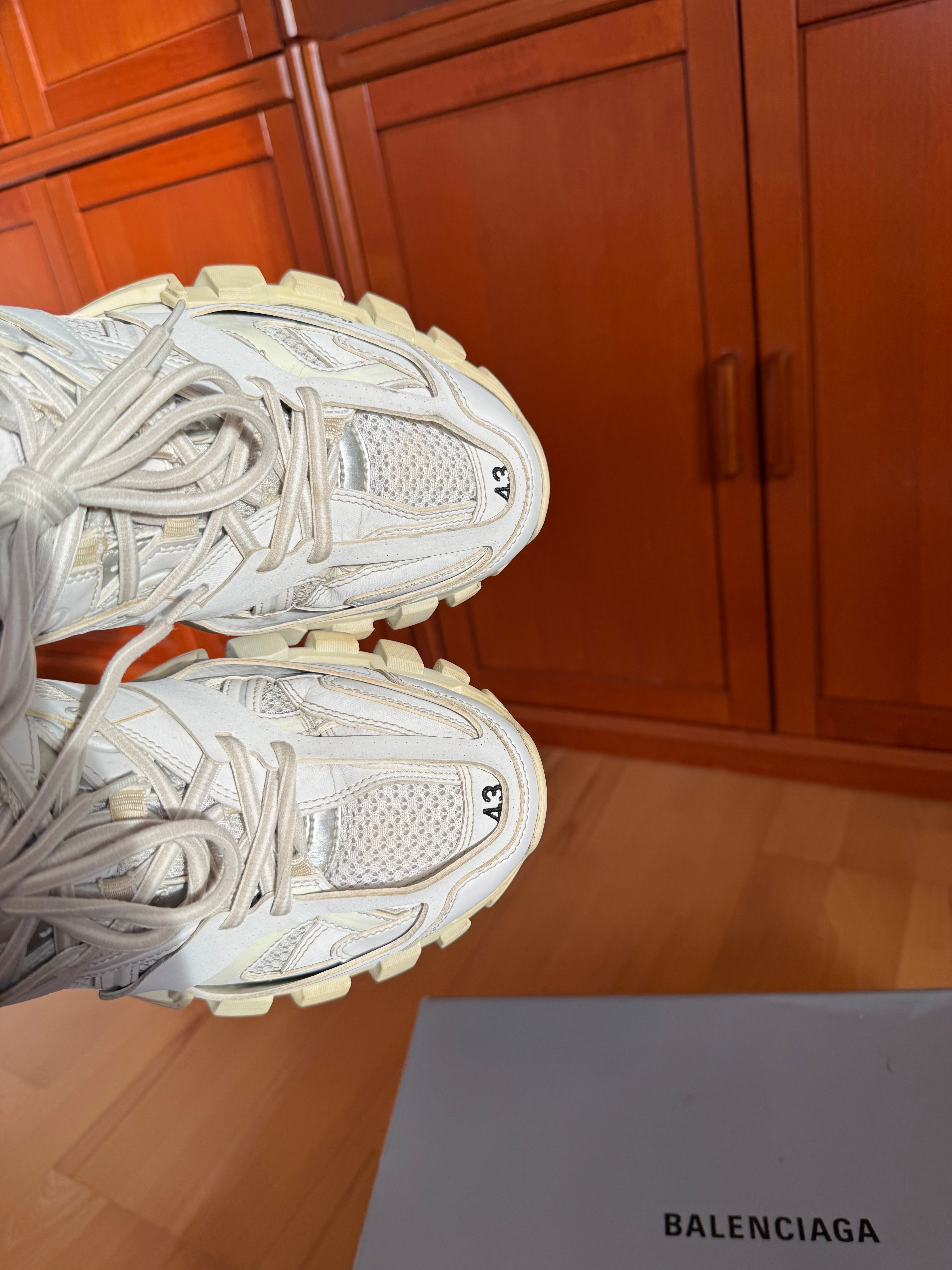Balenciaga Track Triple White