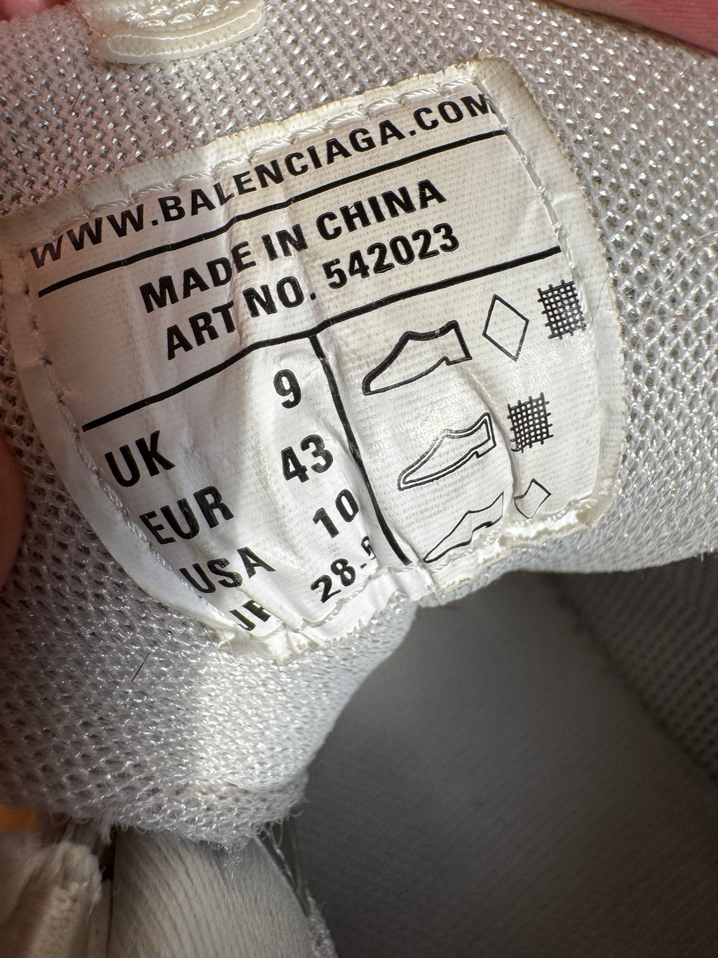 Balenciaga Track Triple White