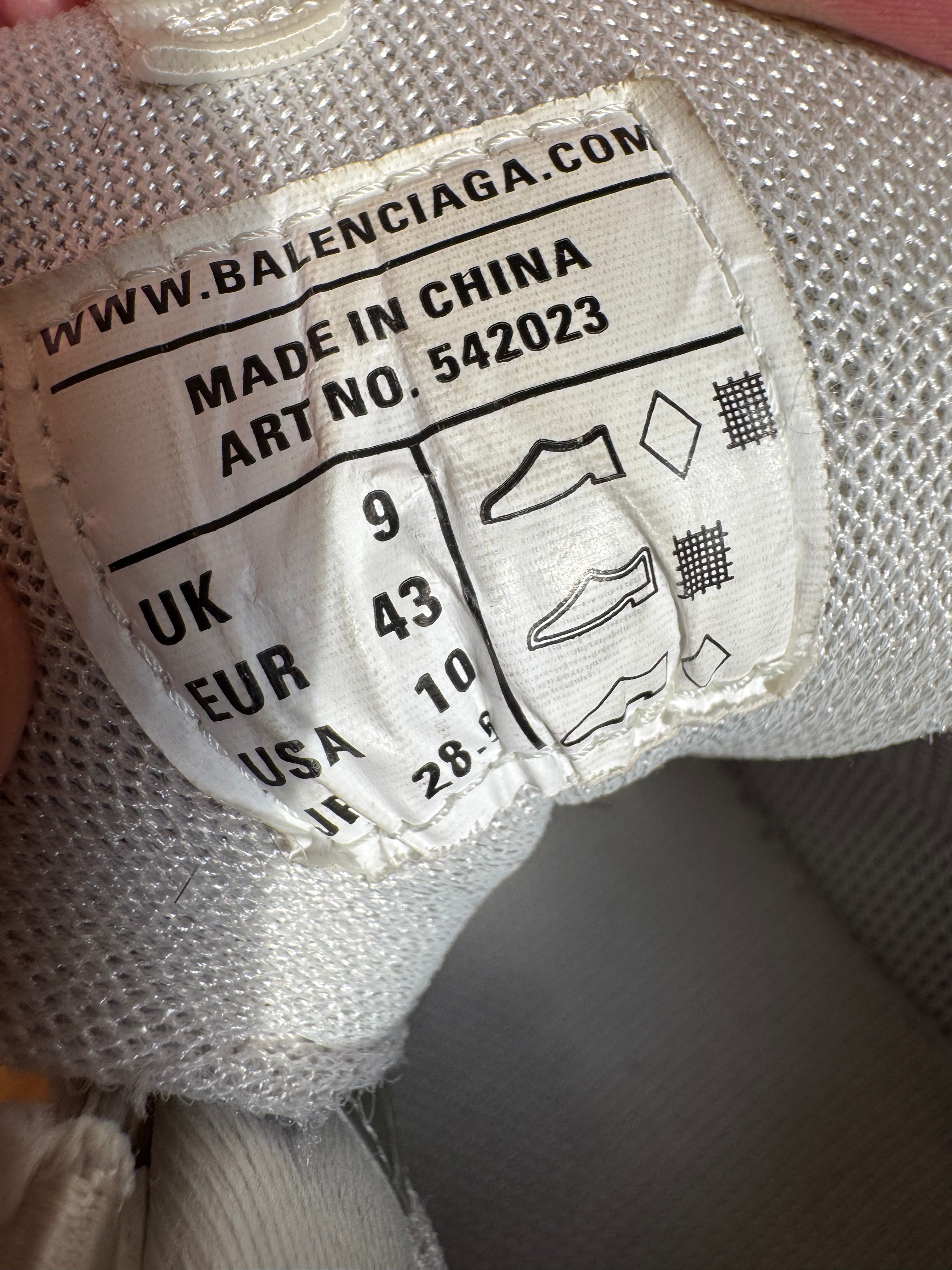 Balenciaga Track Triple White