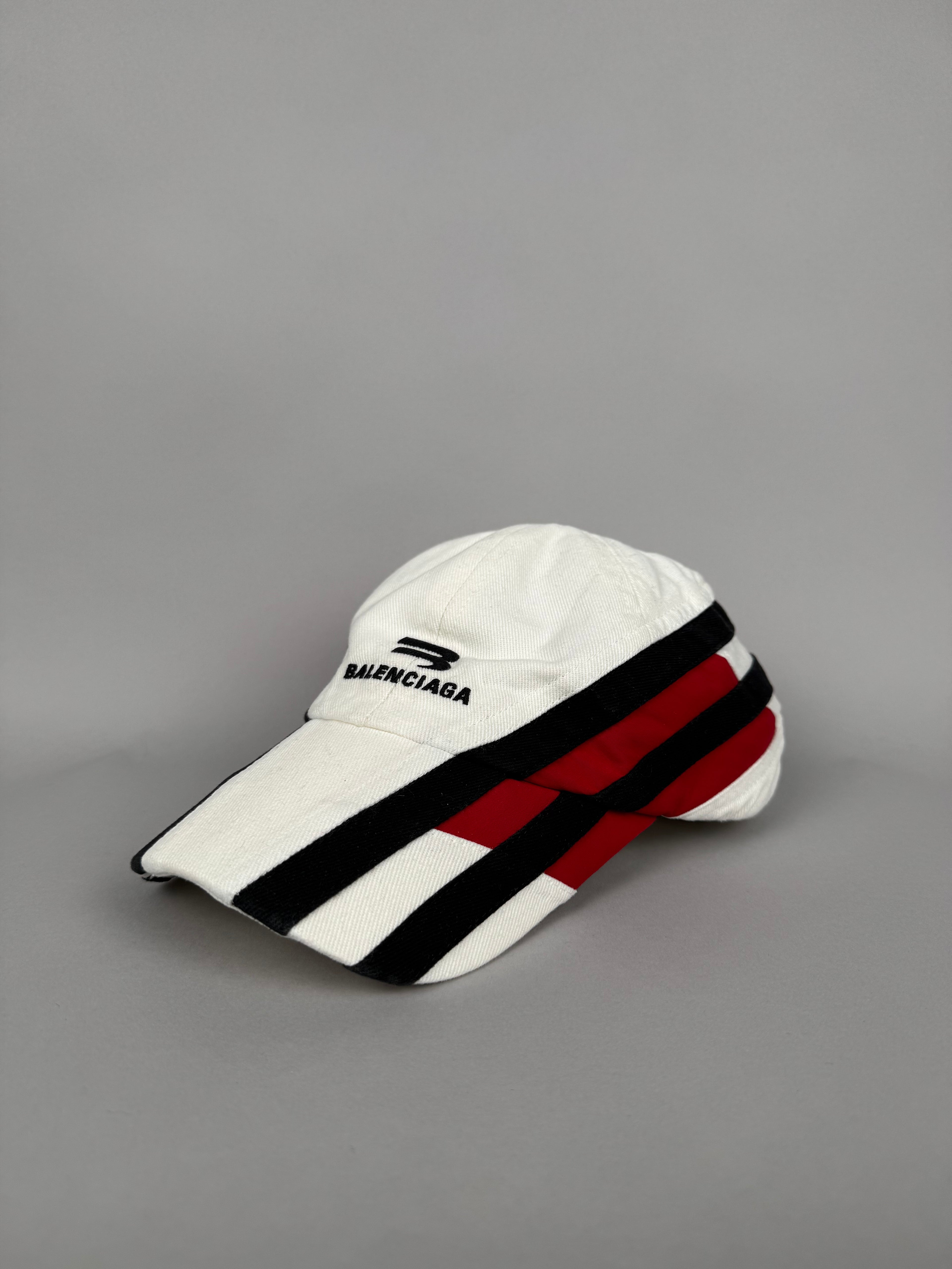 Balenciaga Tracksuit Cap White